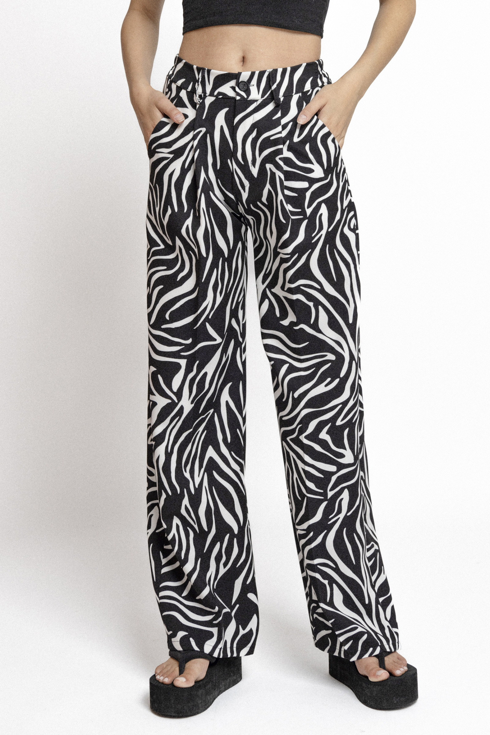 Mayorista Copperose Outlet - Pantalón fluido animal print