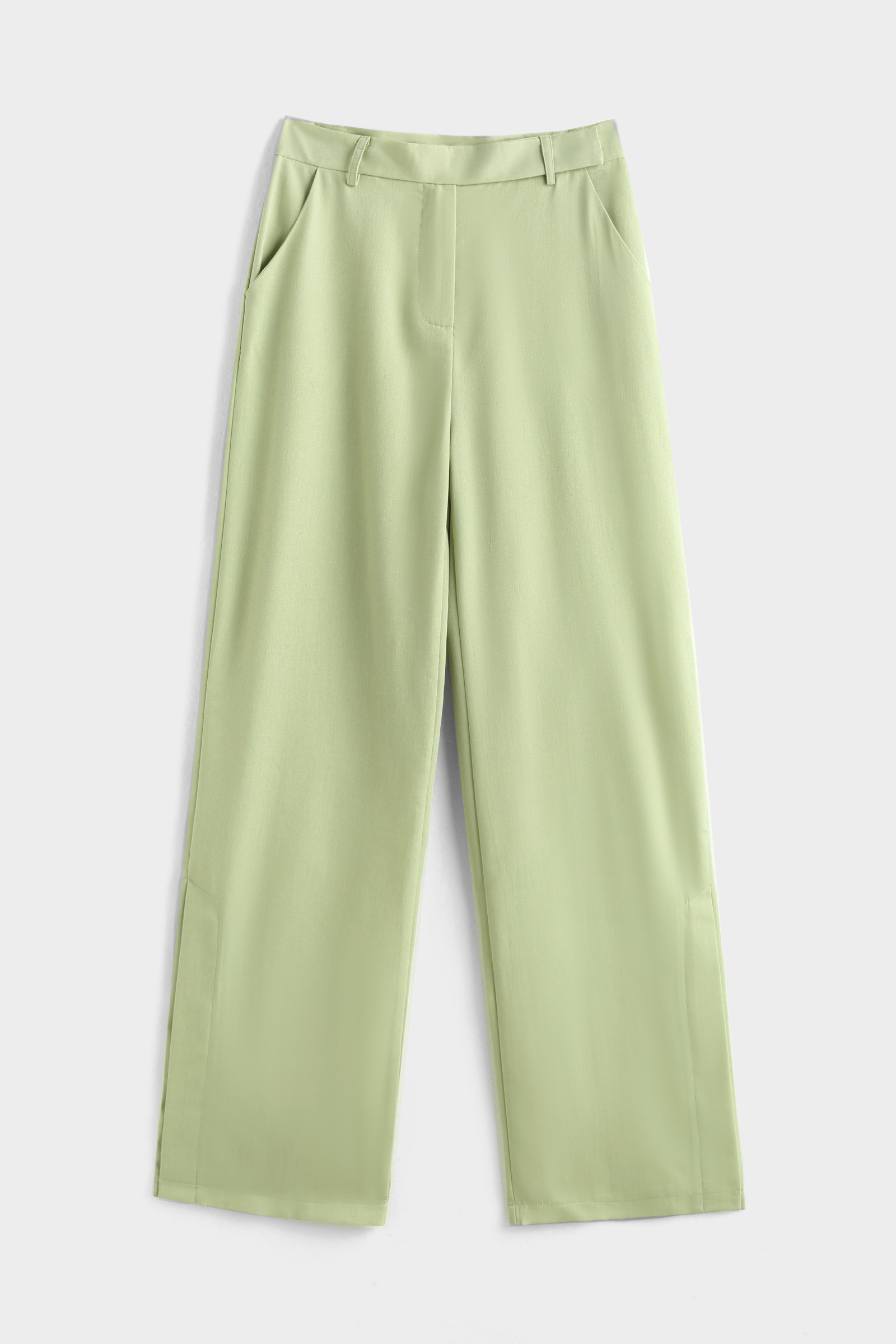 Grossiste Copperose - Pantalon tailleur avec fausse ceinture intégrée