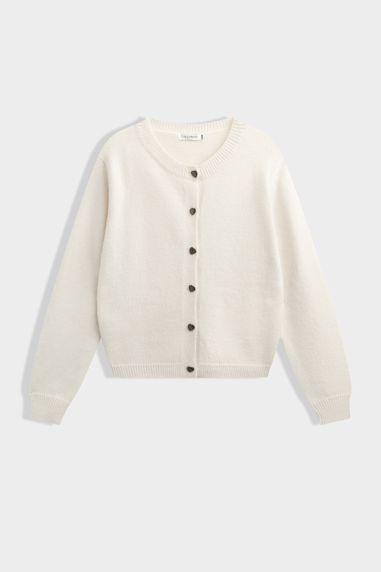 Mayorista Copperose - Cárdigan de punto con botones decorativos