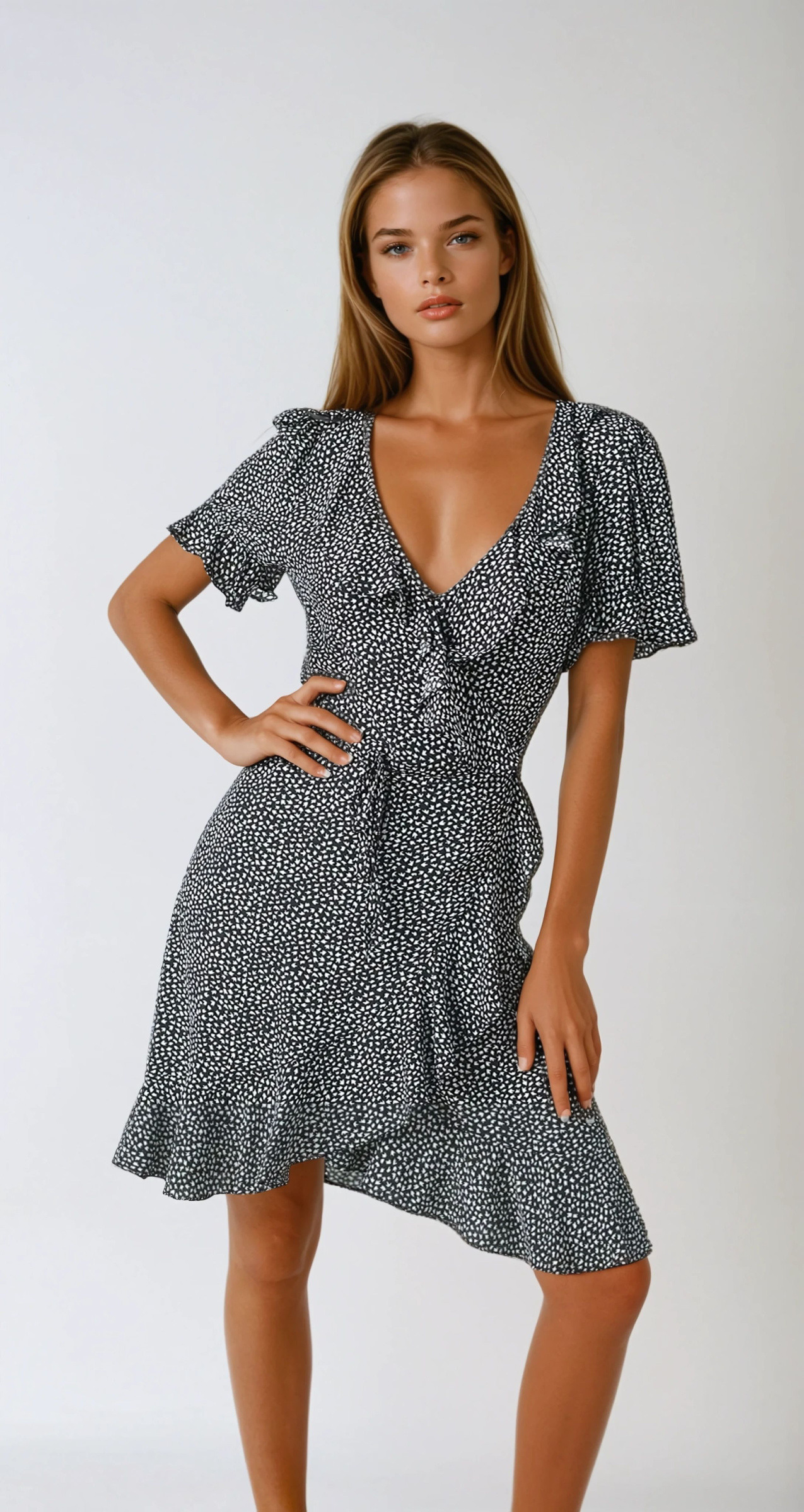 Mayorista Copperose Outlet - Vestido estampado