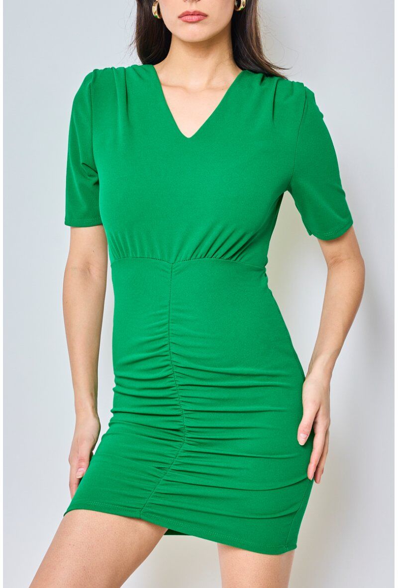 Grossiste Copperose - robe courte élastique à la taille