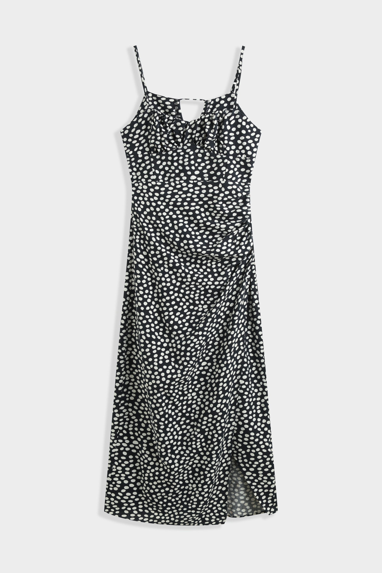Mayorista Copperose - Vestido del mediodía con guisante impreso estampado