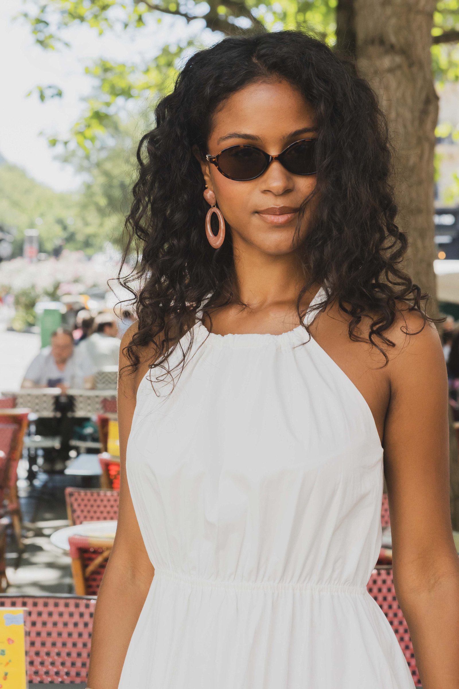 Grossiste Copperose - ROBE LONGUE À COL BÉNITIER