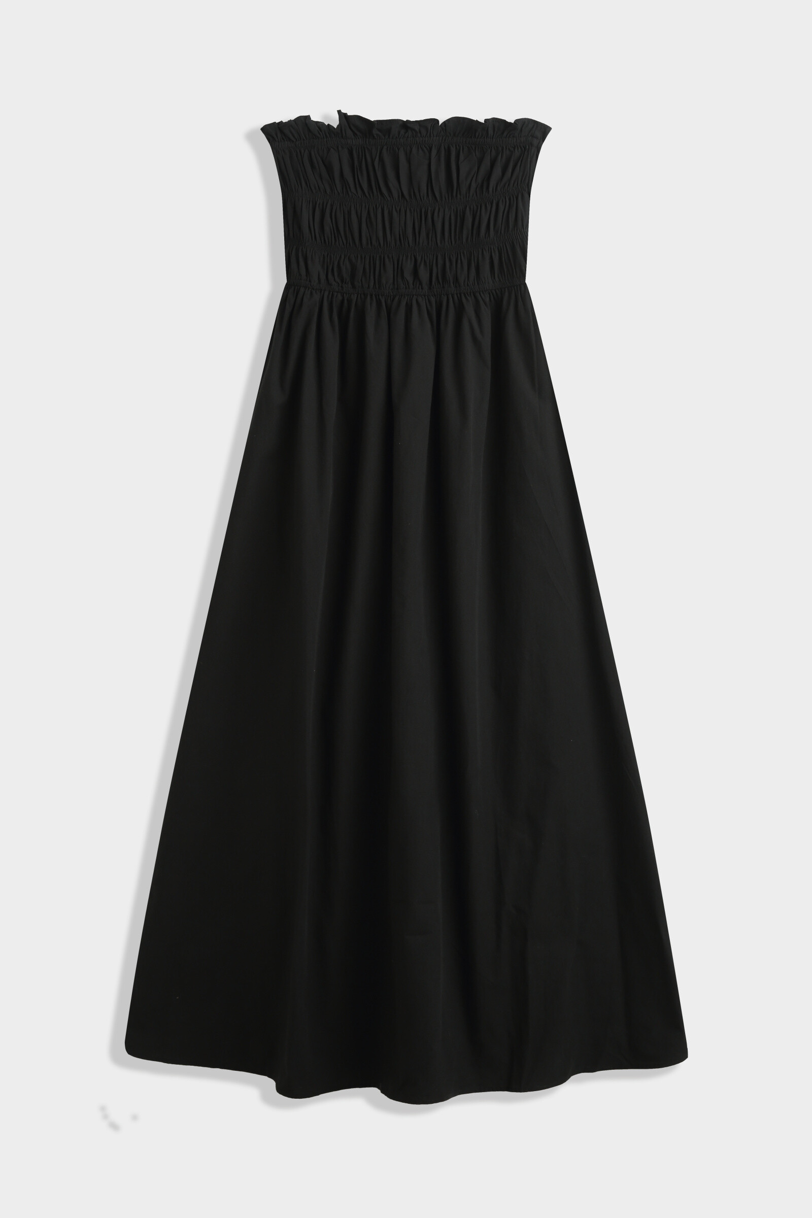 Wholesaler Copperose - Long dress in Smocked Popeline