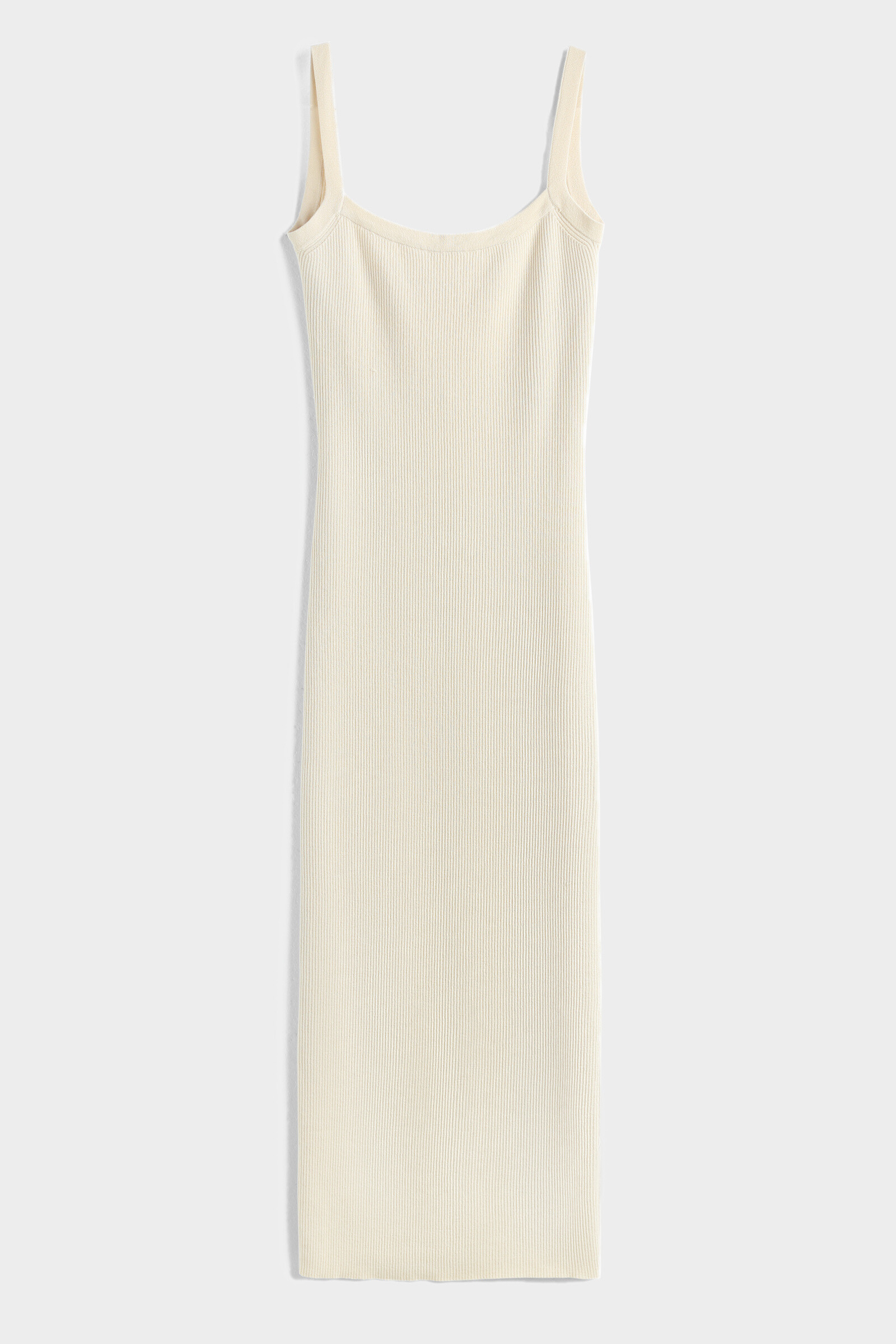 Grossiste Copperose - Robe longue en maille côtelée dos nu