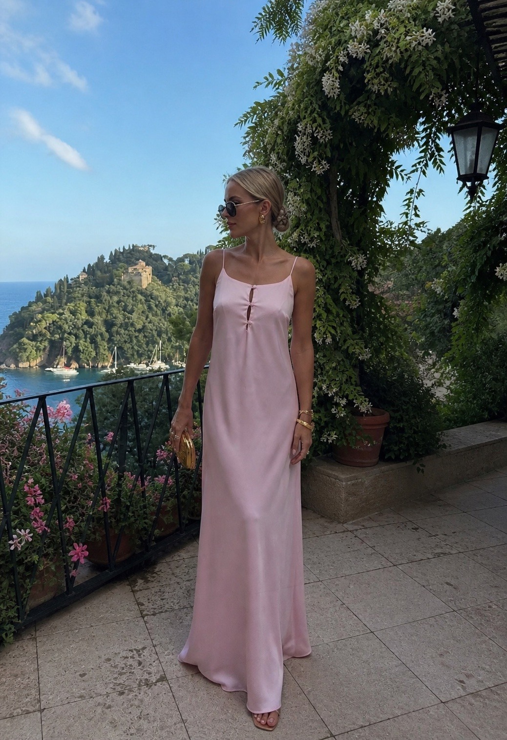 Mayorista Copperose - VESTIDO SATINADO MIDI