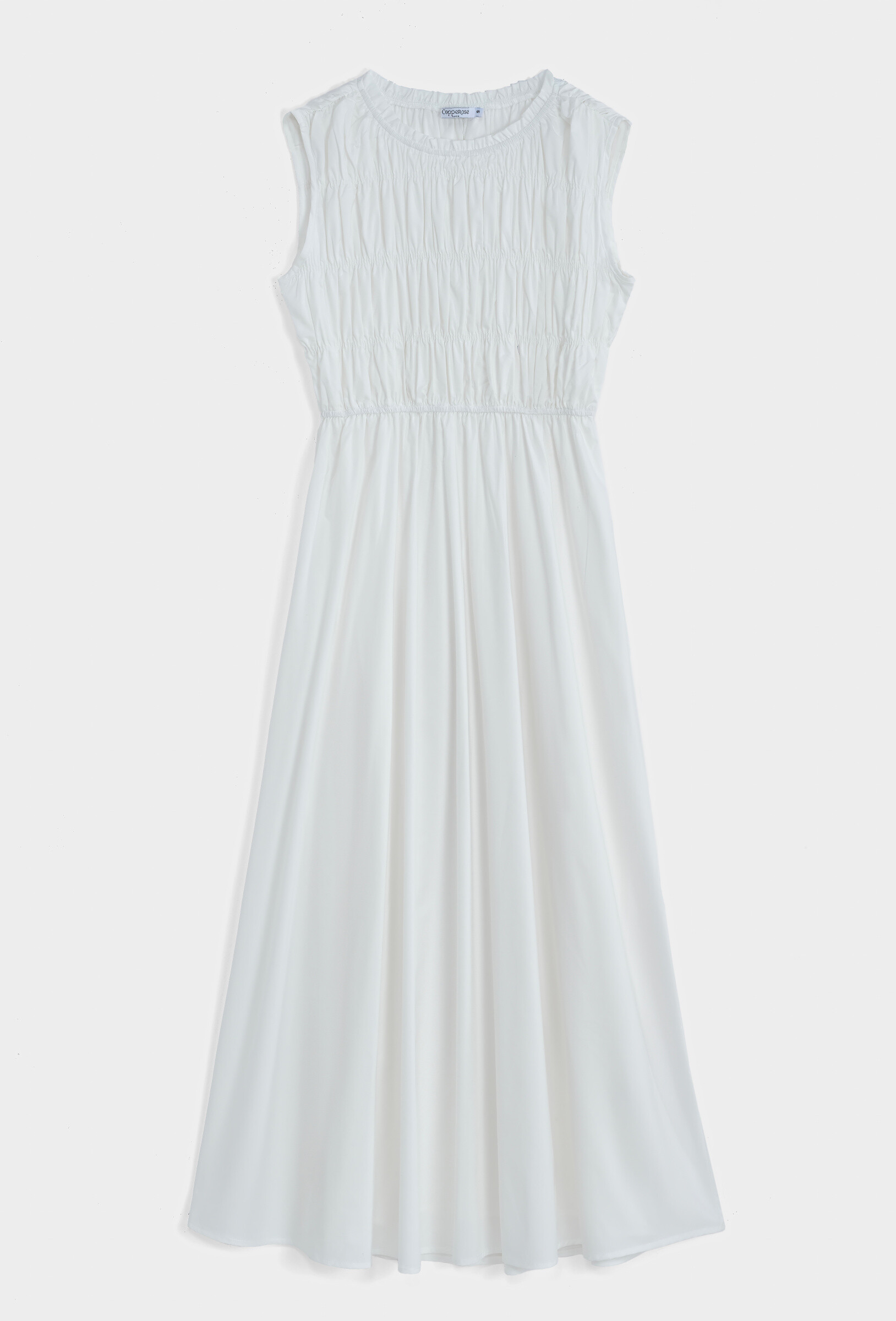 Wholesaler Copperose - Long effect dress with smocks