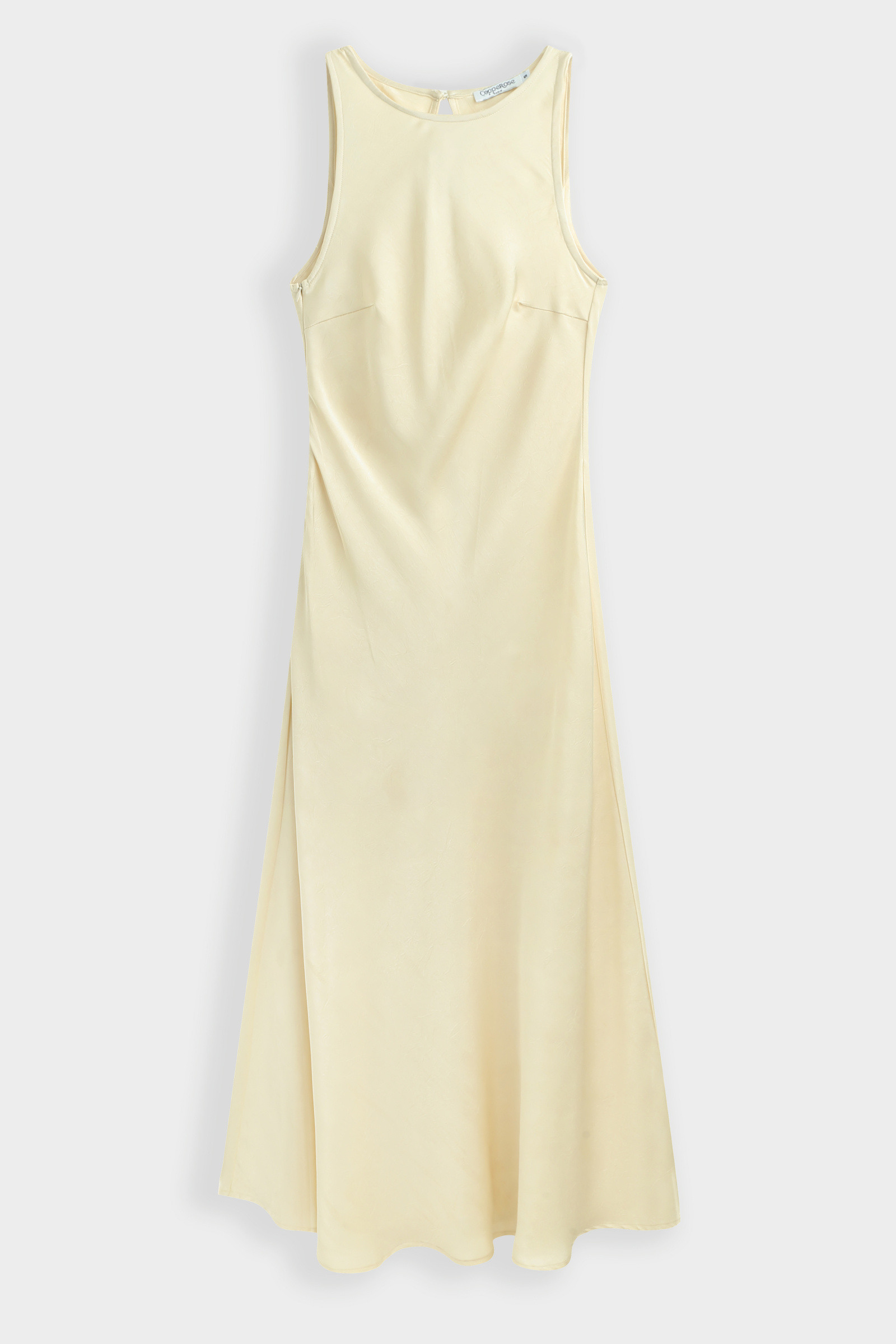 Grossiste Copperose - ROBE MI-LONGUE SATINÉE À BOUTONS