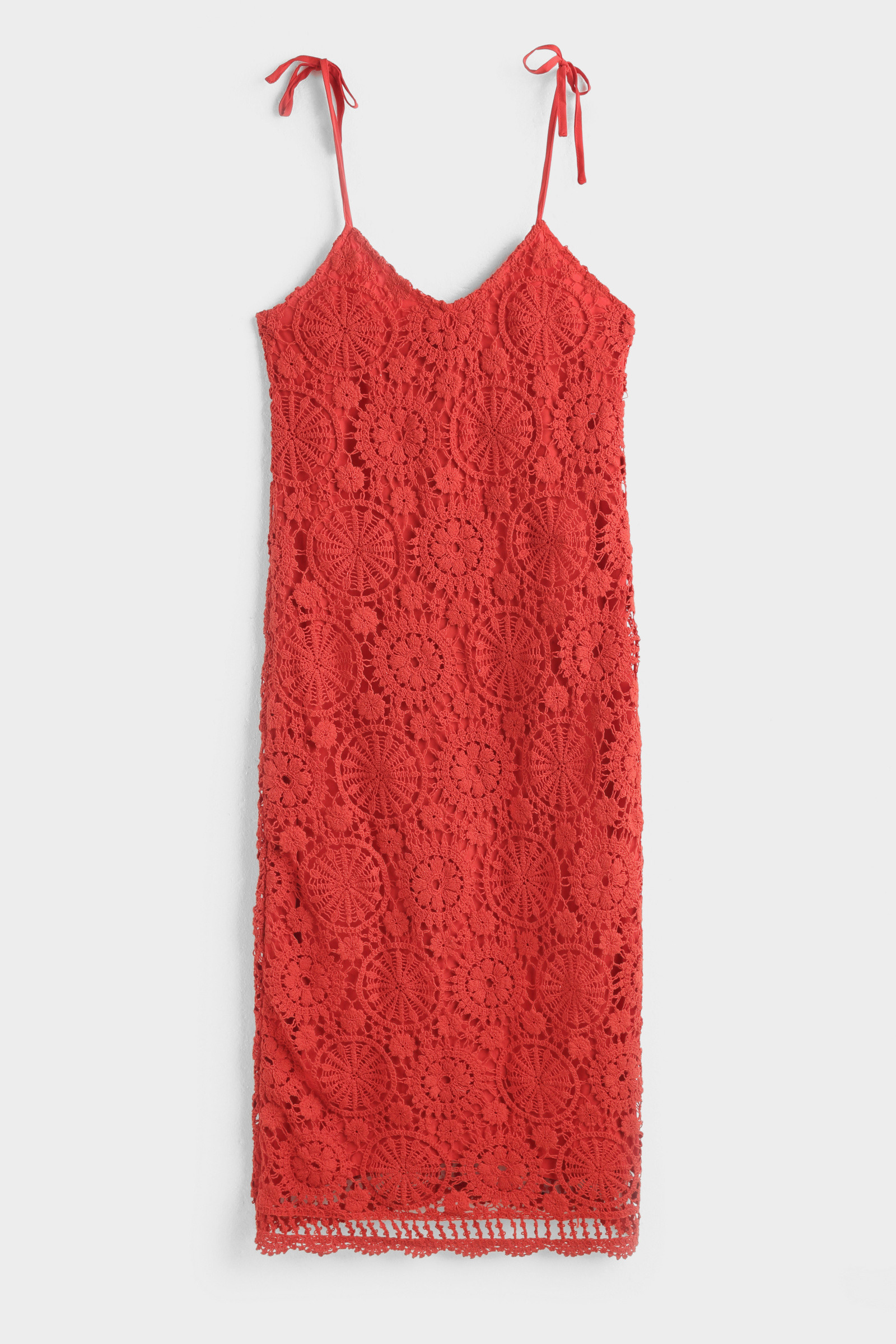 LONG KNIT DRESS WITH STRAPS | Paris Fashion Shops