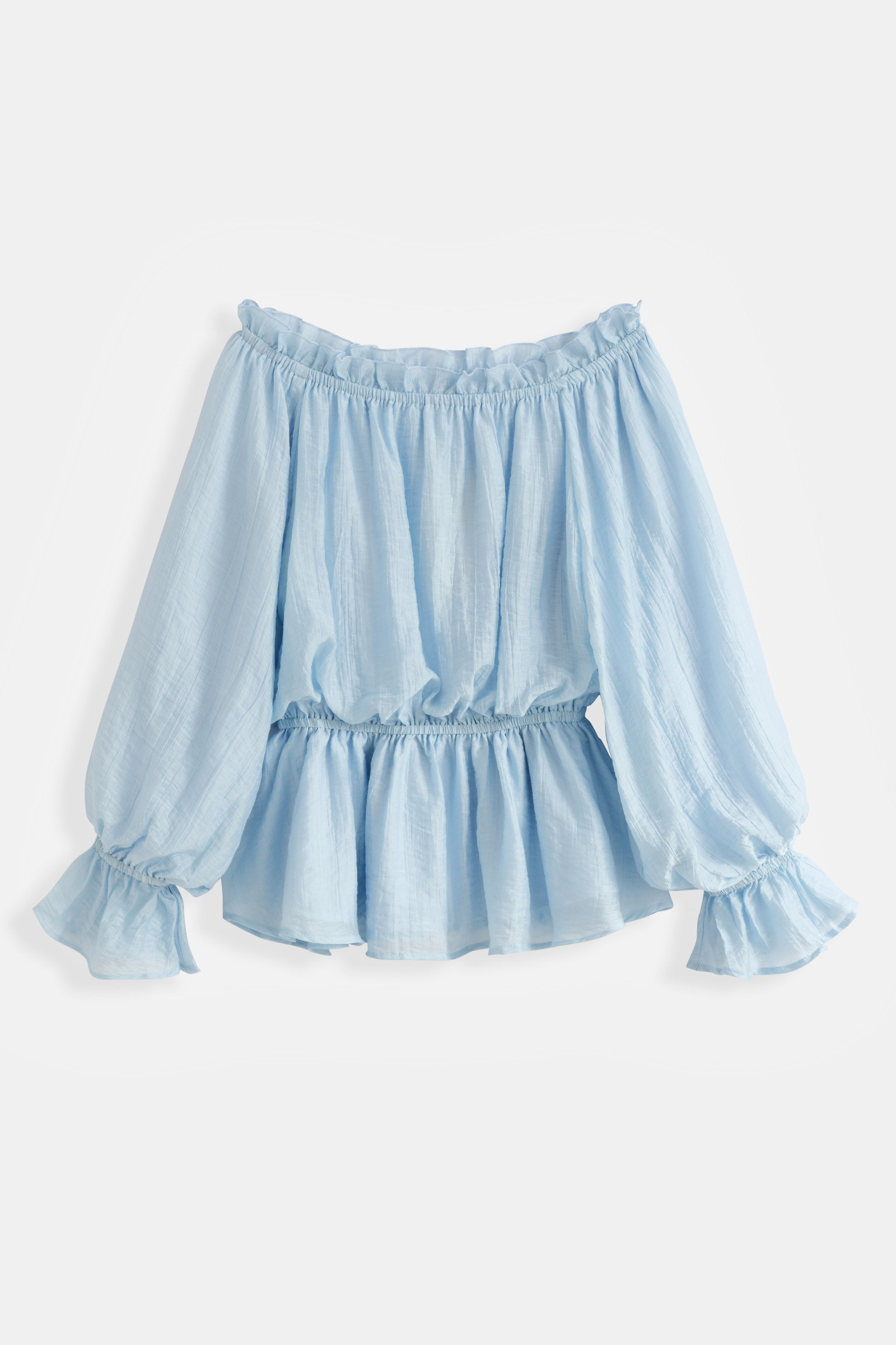 Mayorista Copperose - BLUSA TEXTURIZADA CON ESCOTE BARDOT