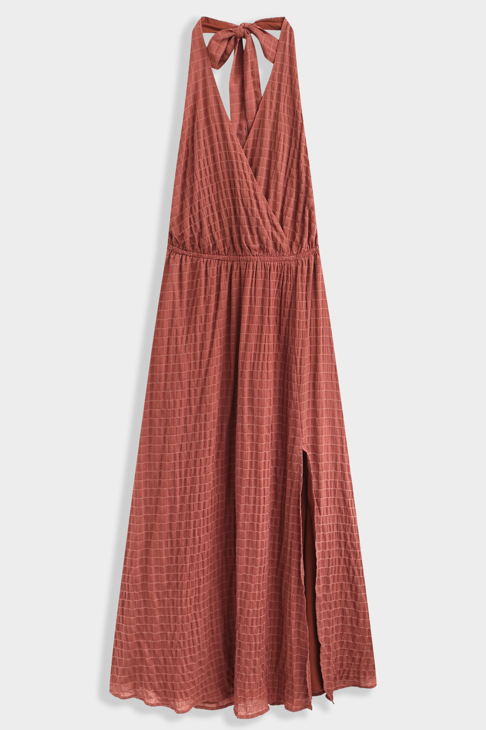 Grossiste Copperose - ROBE LONGUE DOS NU TEXTURÉE