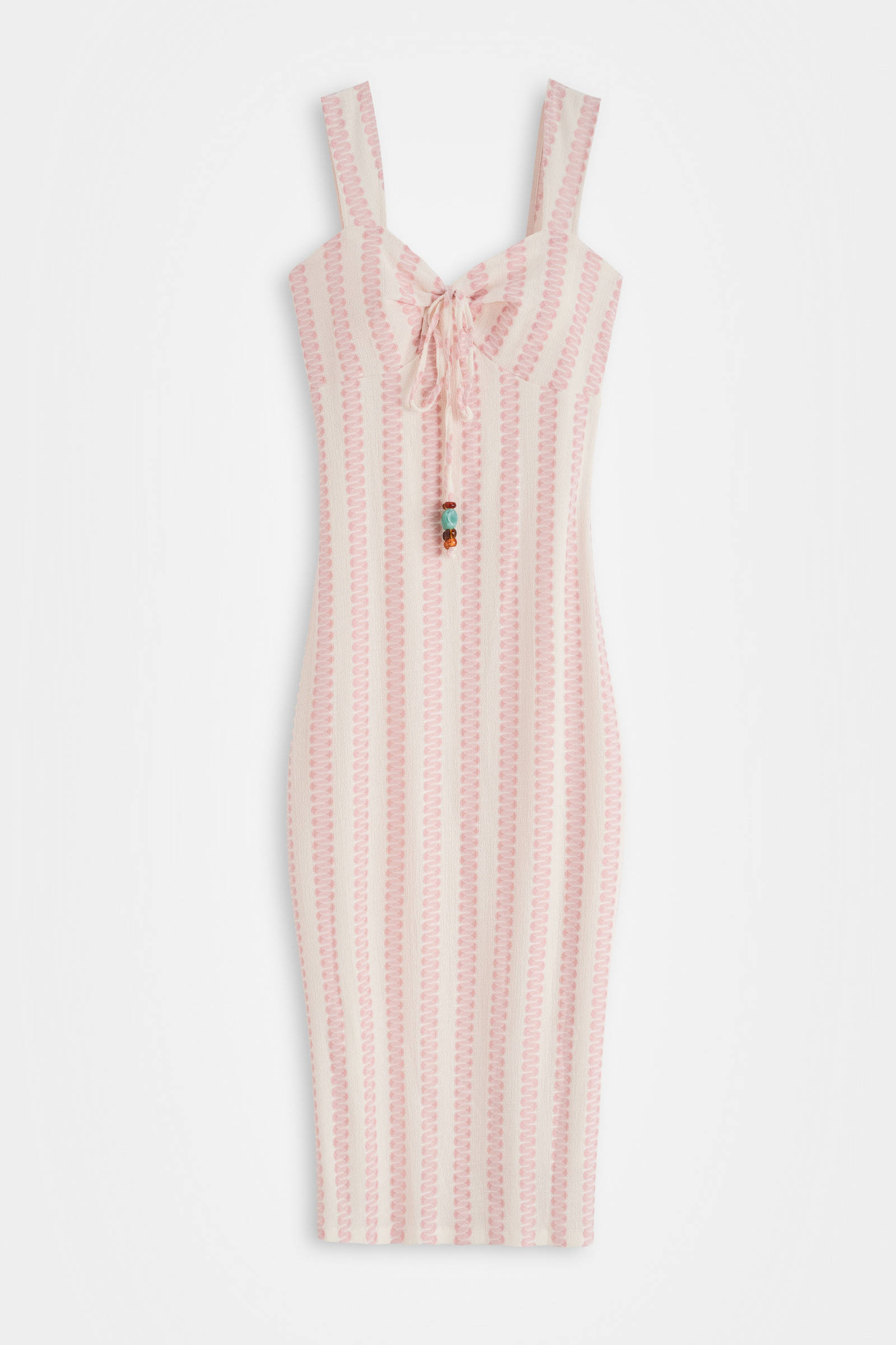 Grossista Copperose - ABITO MIDI CORSETTO SENZA MANICHE