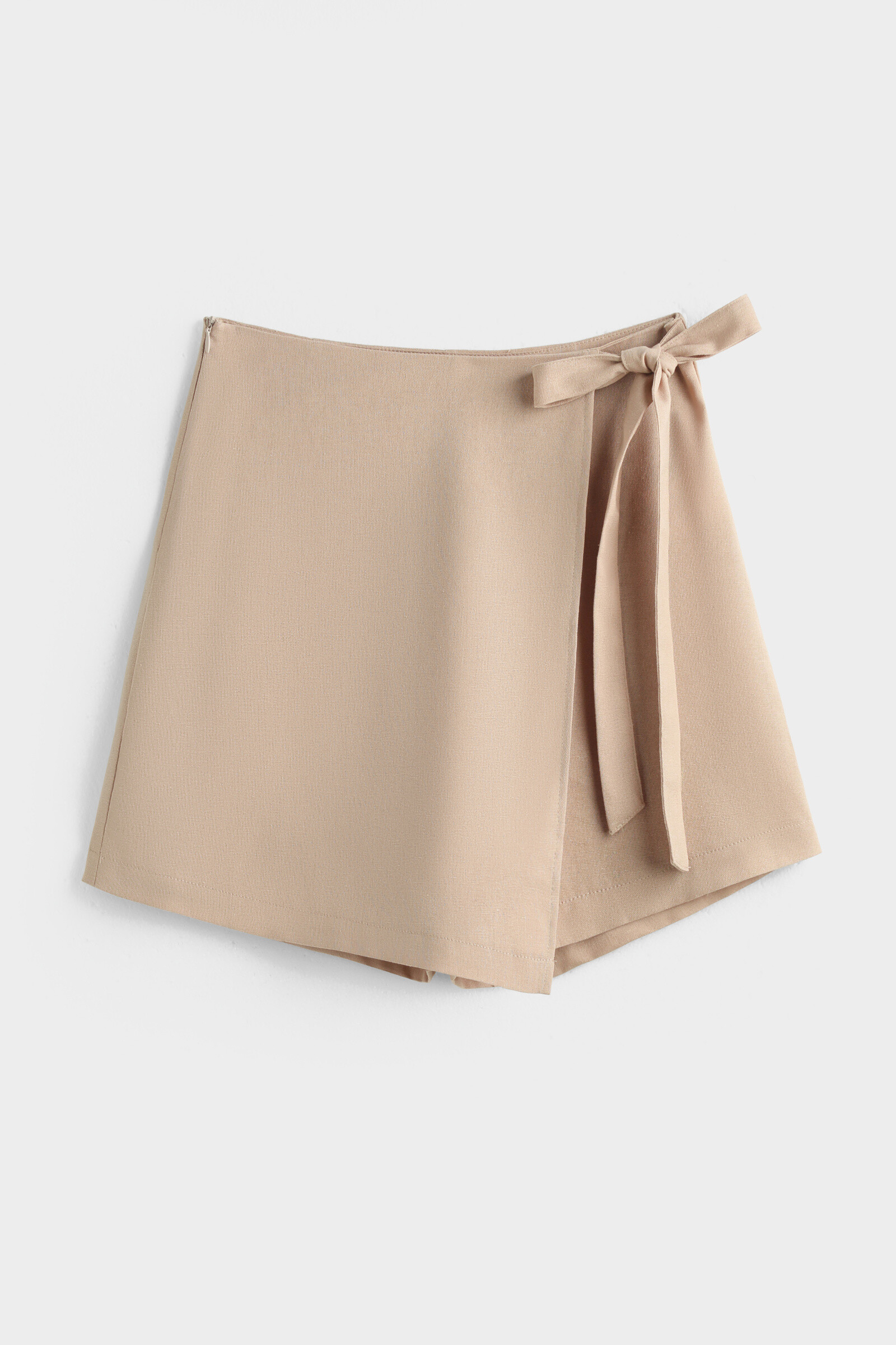Grossiste Copperose - Jupe short en lin mélangé