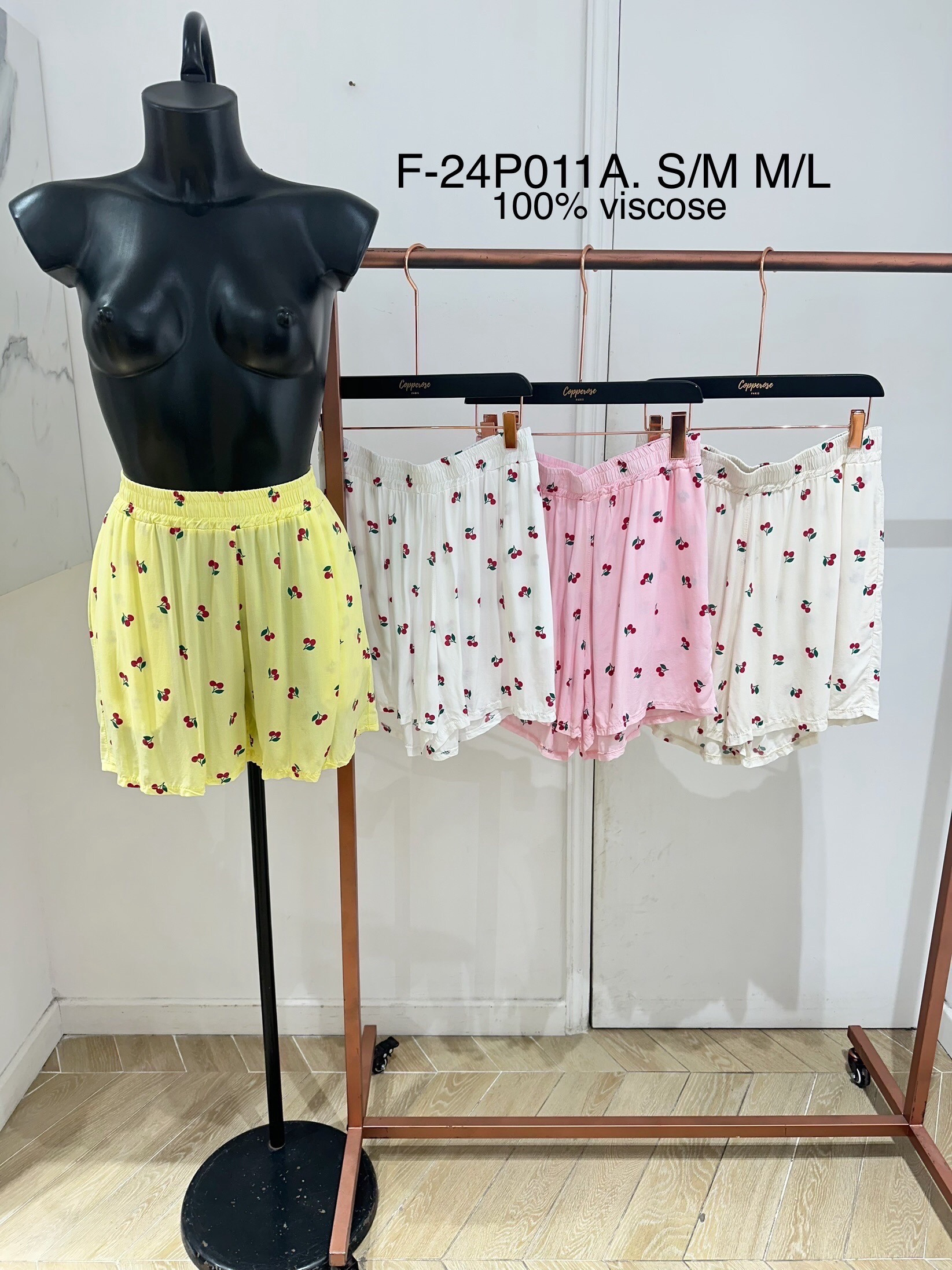 Grossista Copperose Outlet - Shorti stampati fluidi