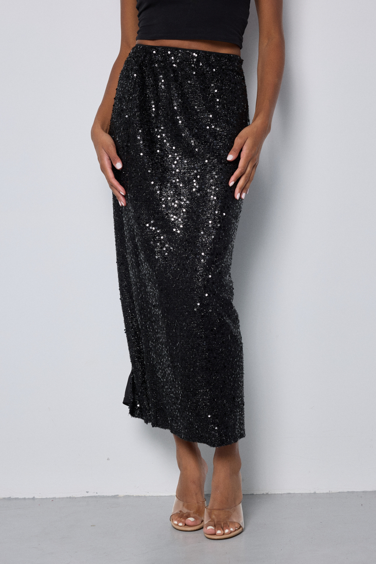 Wholesaler Copperose - LONG SEQUIN SKIRT