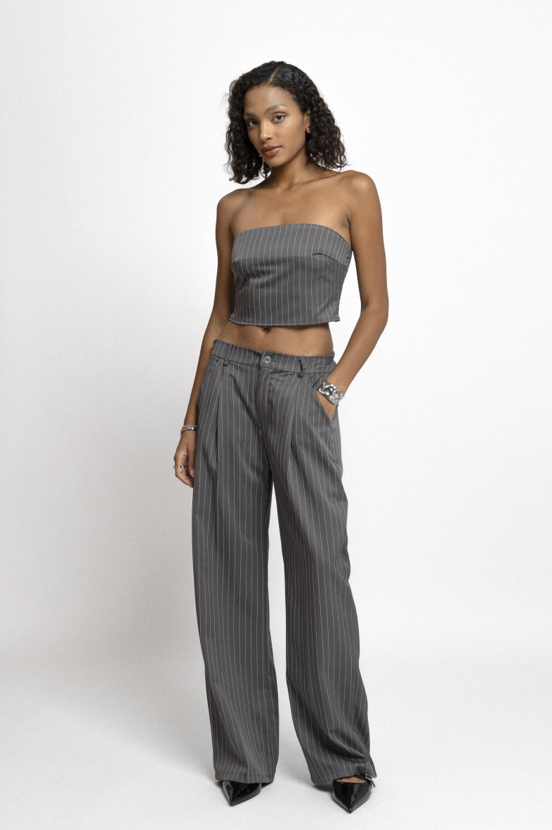 Grossista Copperose - Top bandeau a righe