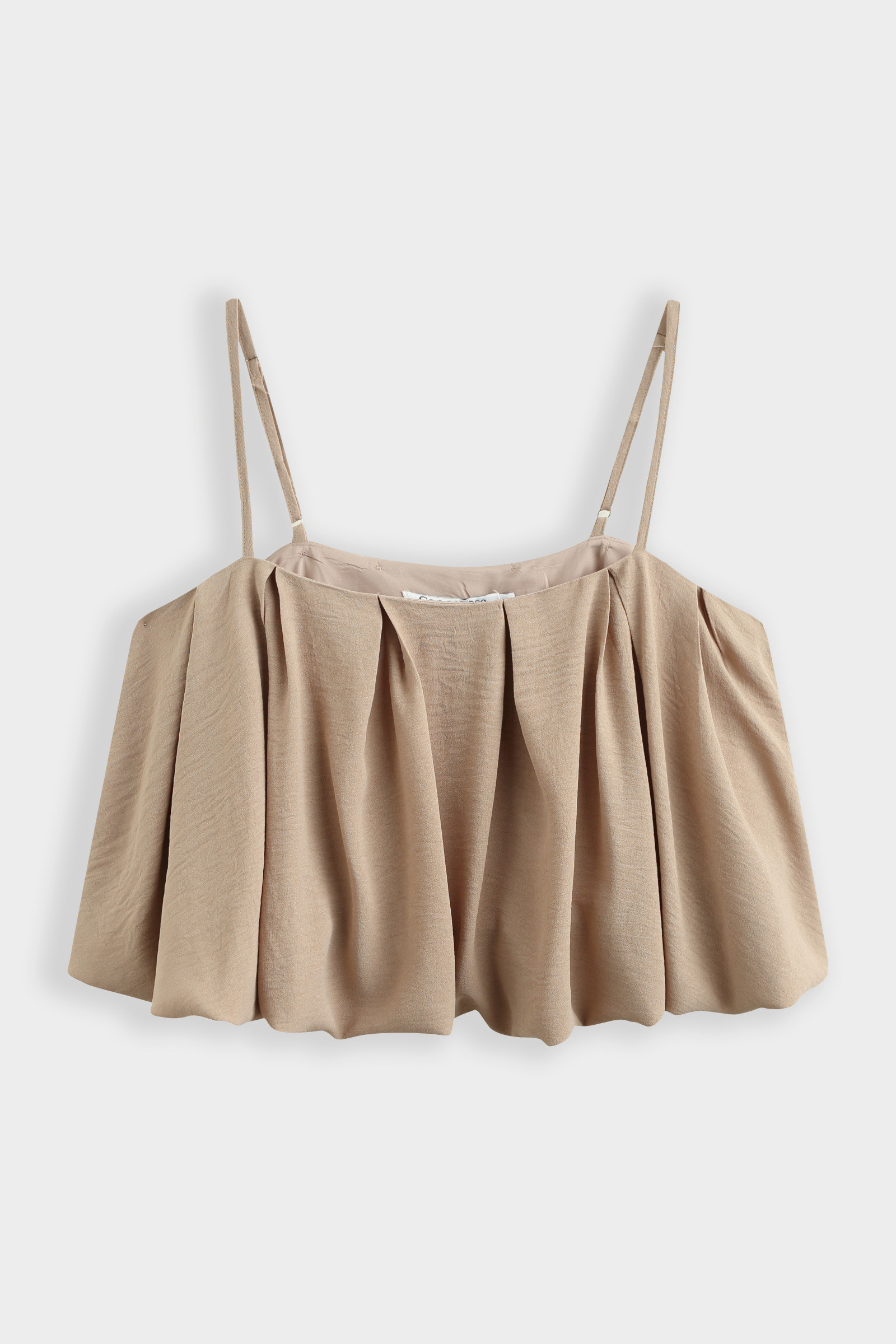 Grossiste Copperose - TOP COURT PLISSÉ EFFET BLOULE