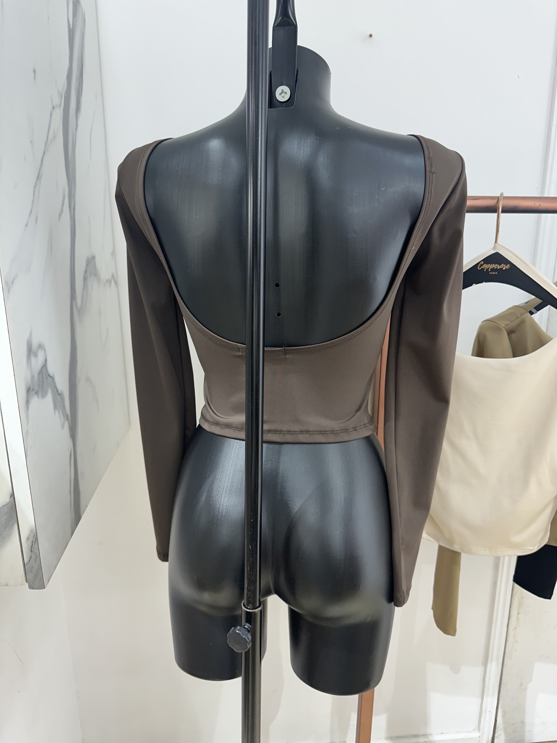 Wholesaler Copperose - Short open-back top