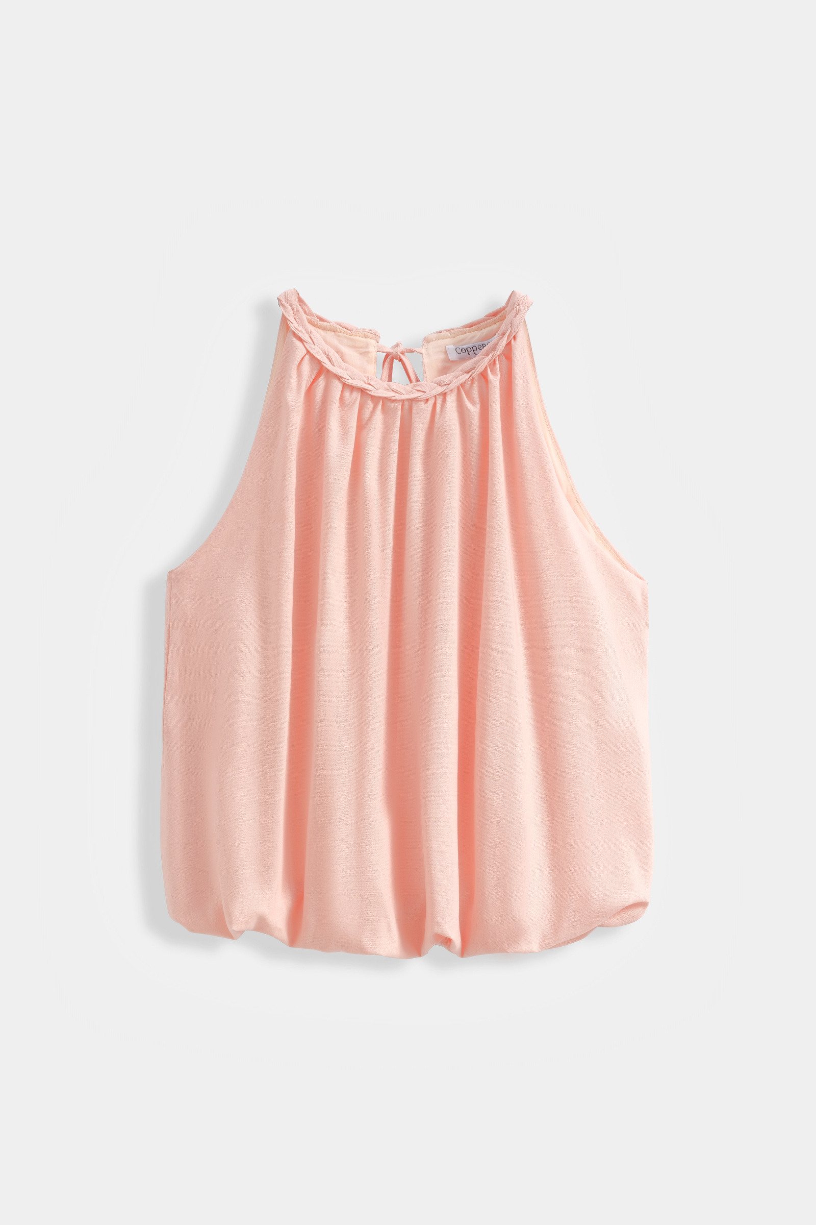 Grossiste Copperose - TOP SANS MANCHES À OURLET BOULE