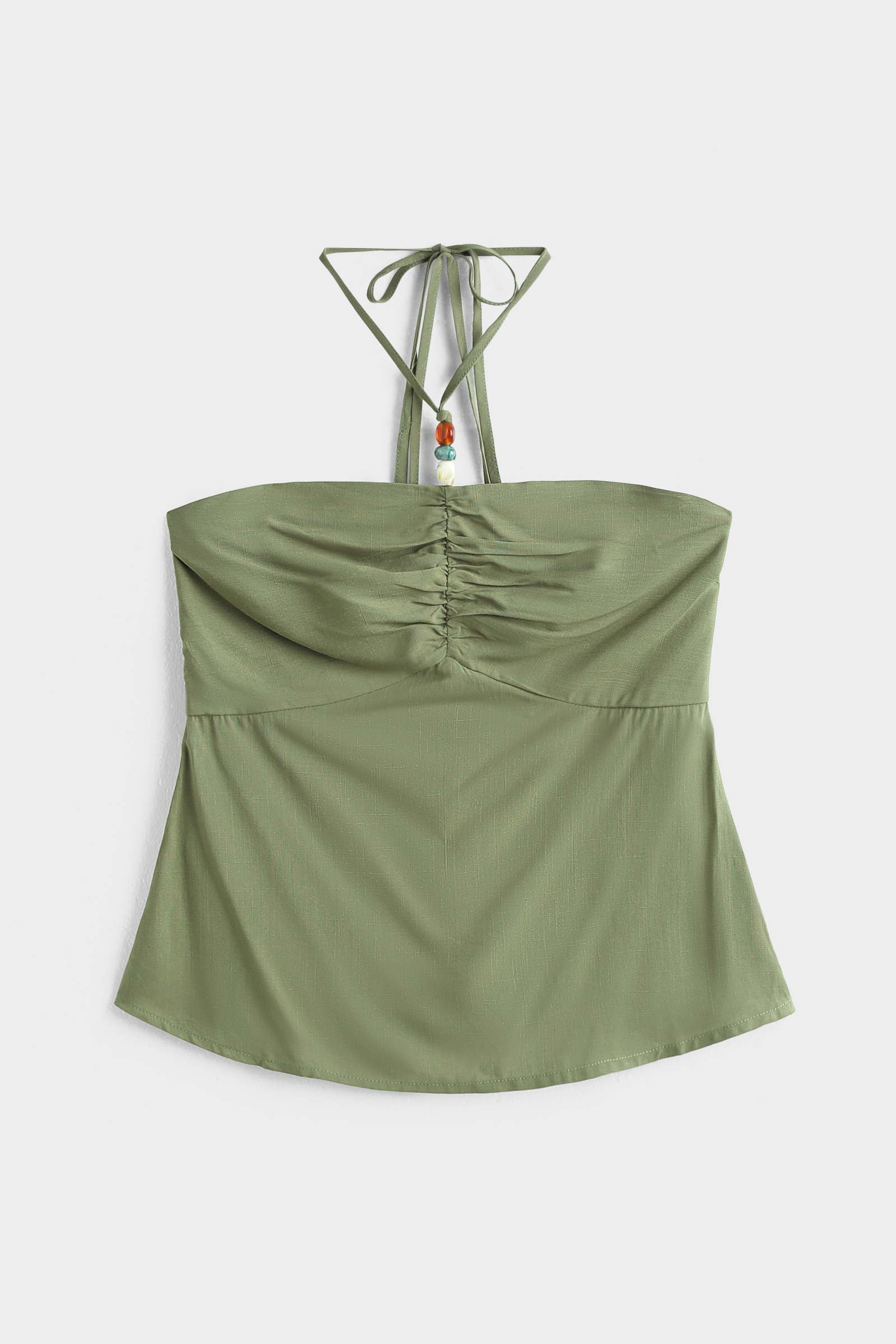 Mayorista Copperose - Top bustier con cuello halter