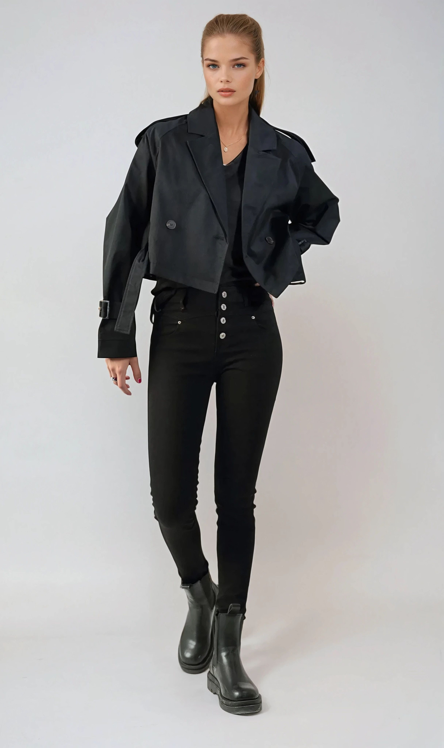 Mayorista Copperose Outlet - Gabardina corta