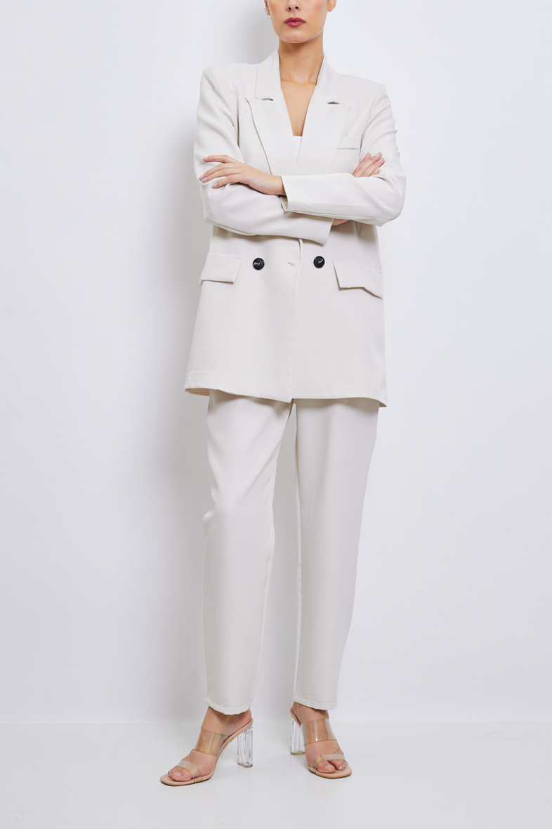 Grossiste Copperose - Veste blazer oversize à épaulettes