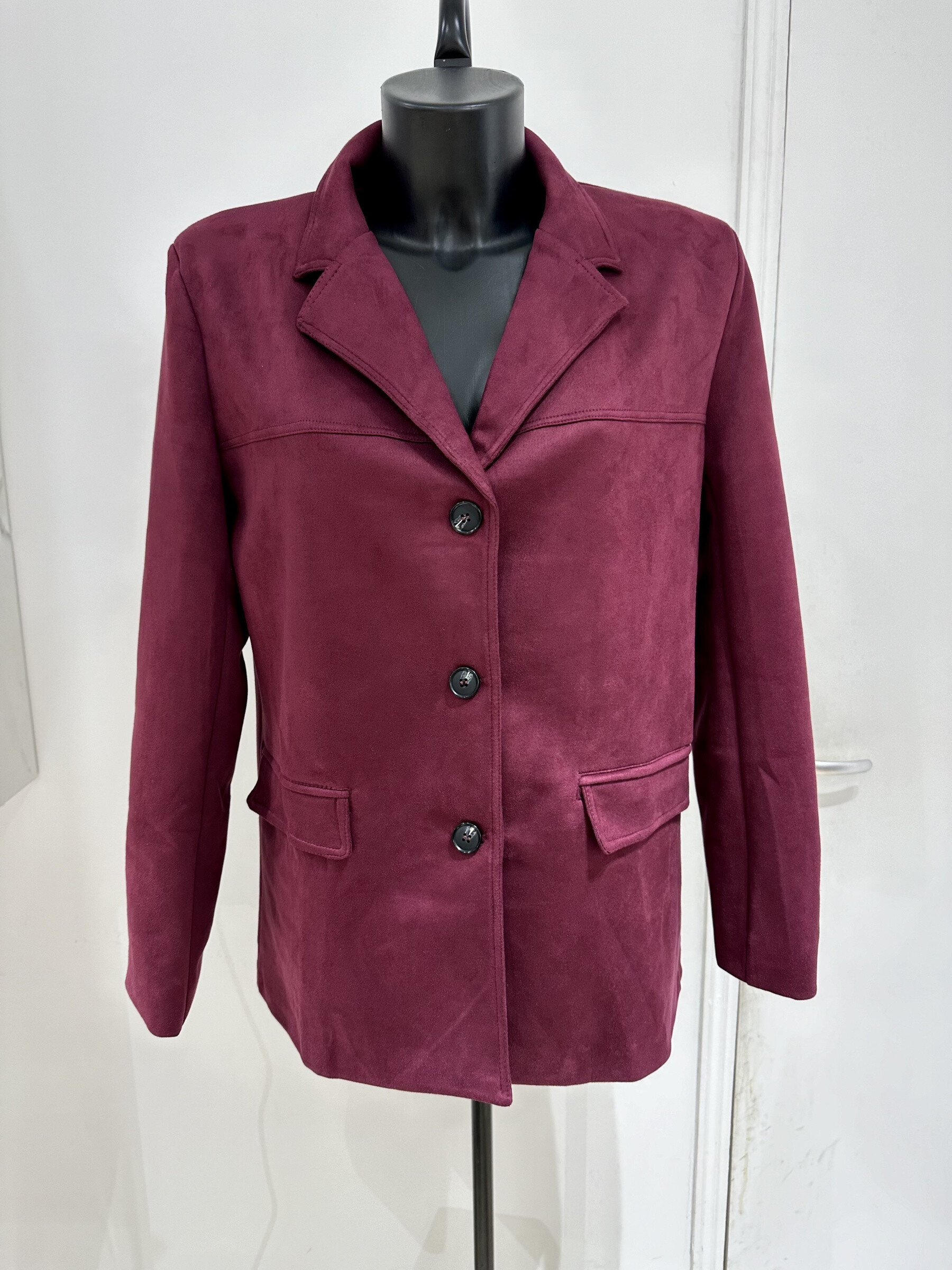 Grossista Copperose - Giacca stile blazer in camoscio