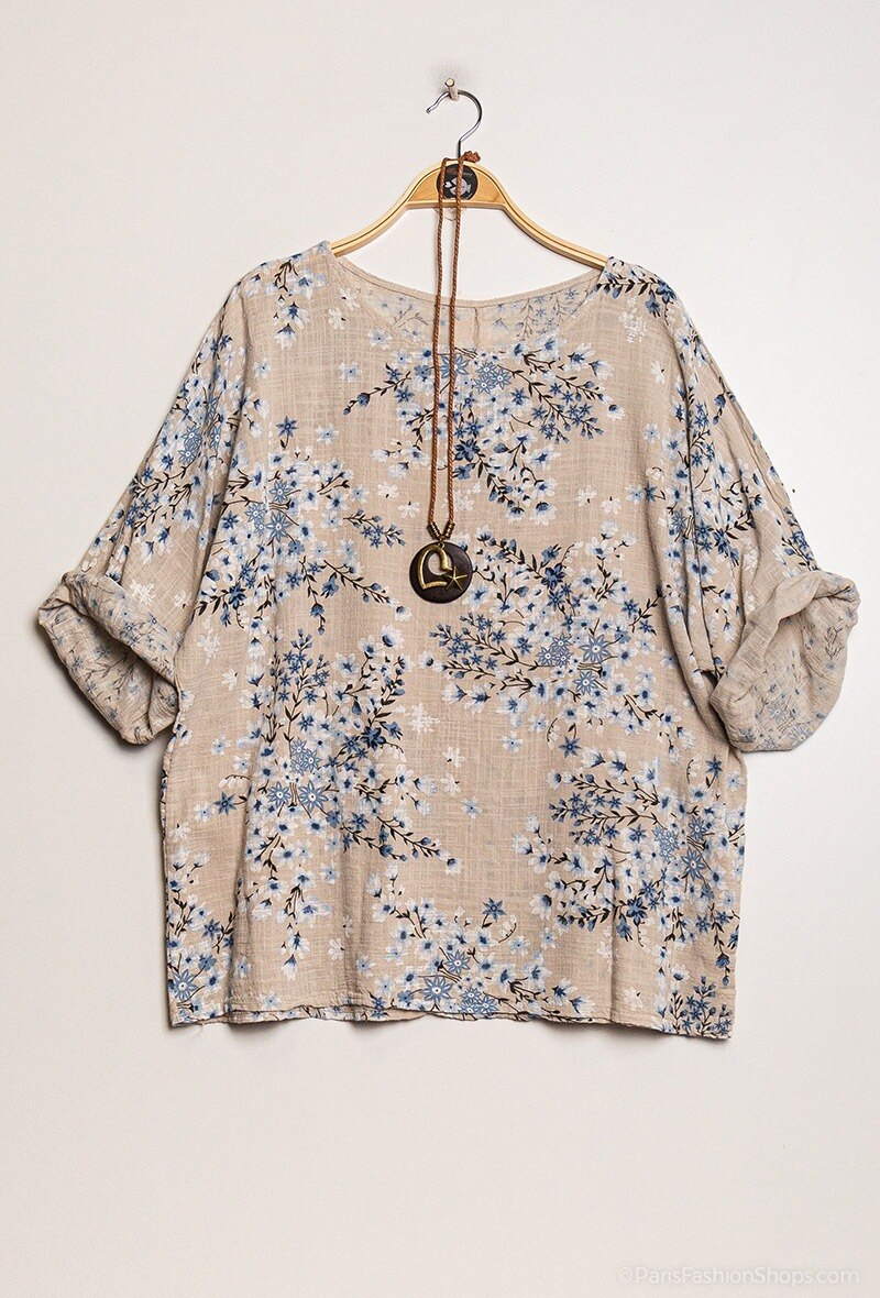 Wholesaler Coraline - Flower print blouse