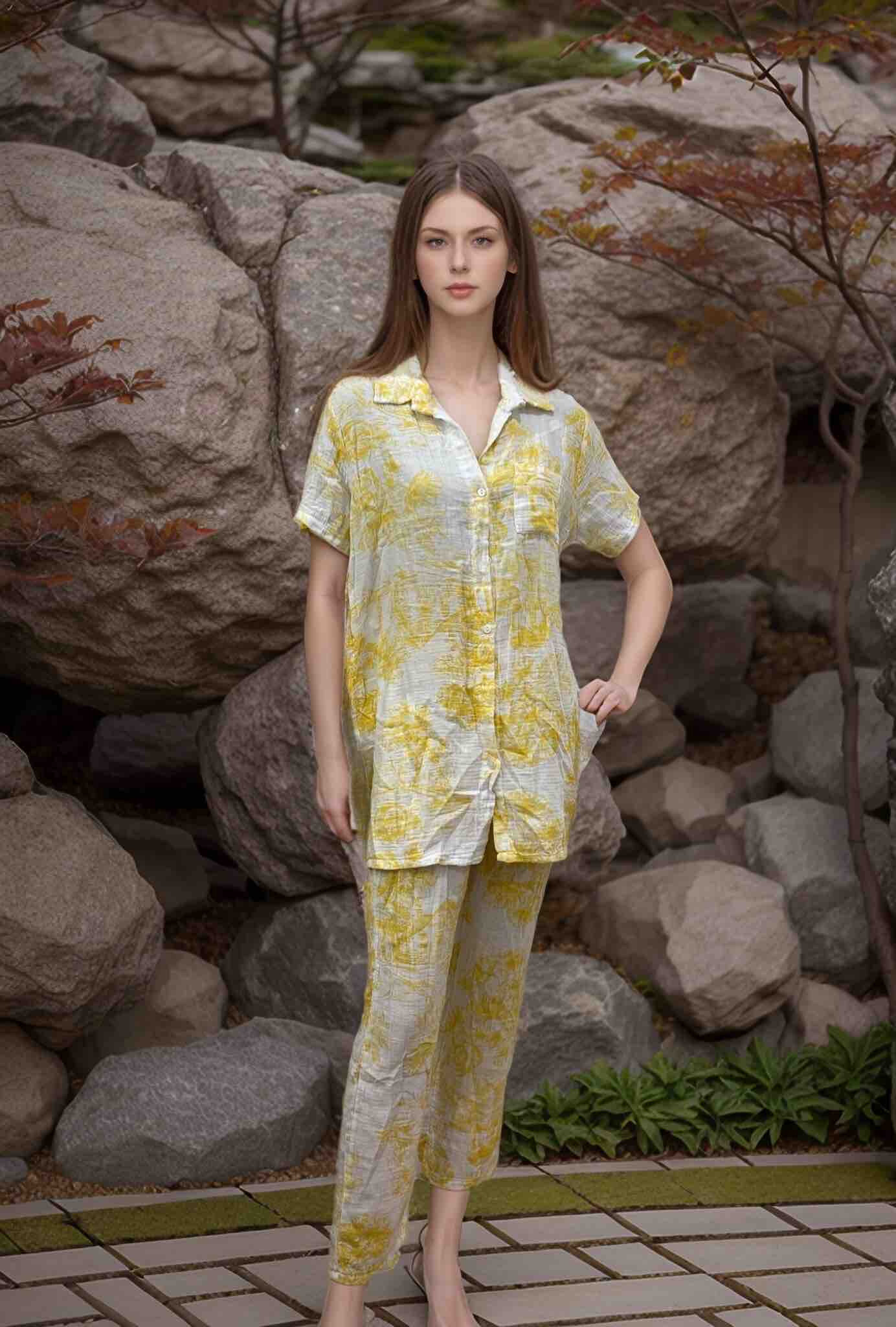Grossista Coraline - Pantaloni di stampa set