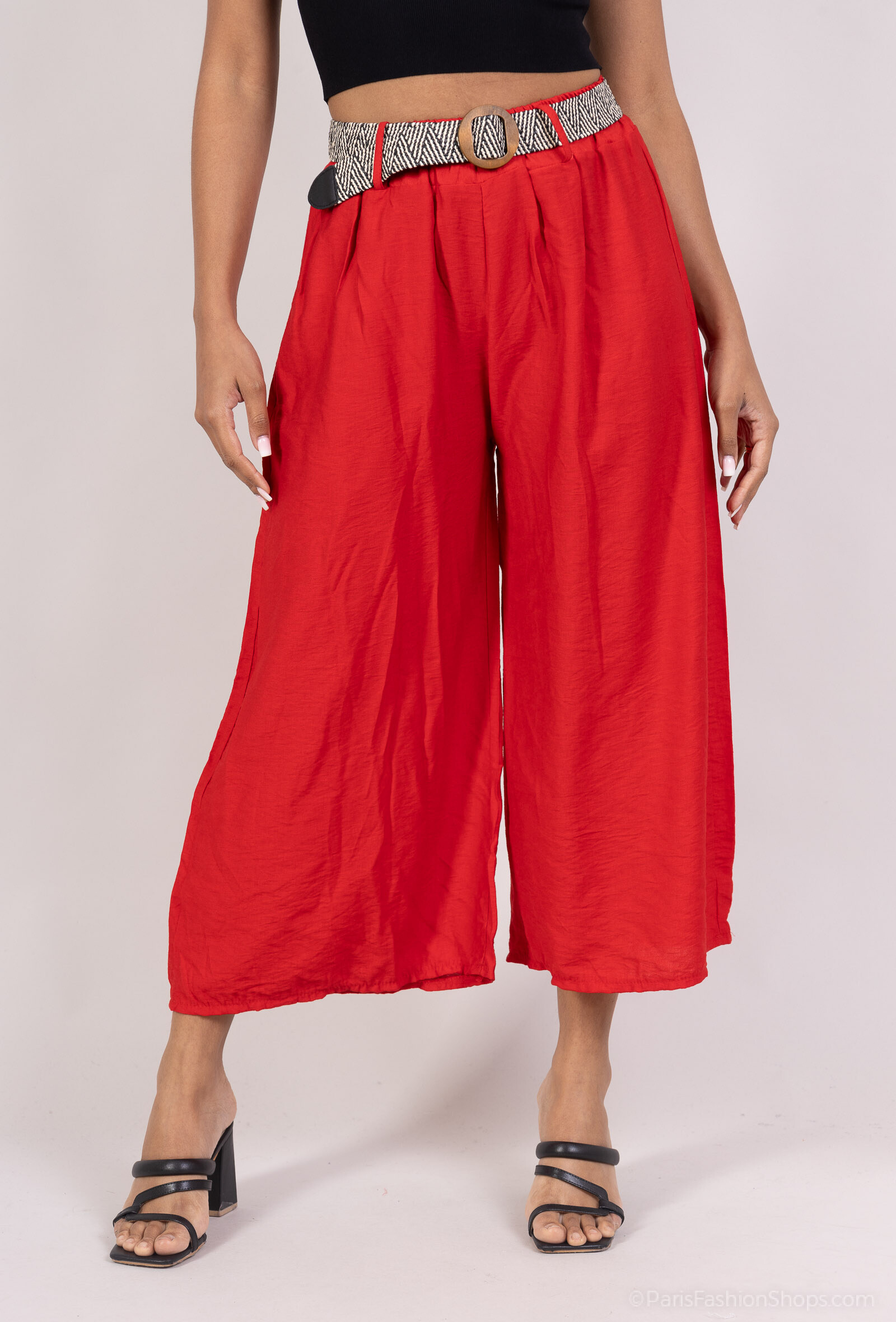 Grossiste Coraline - Pantalon ample en viscose