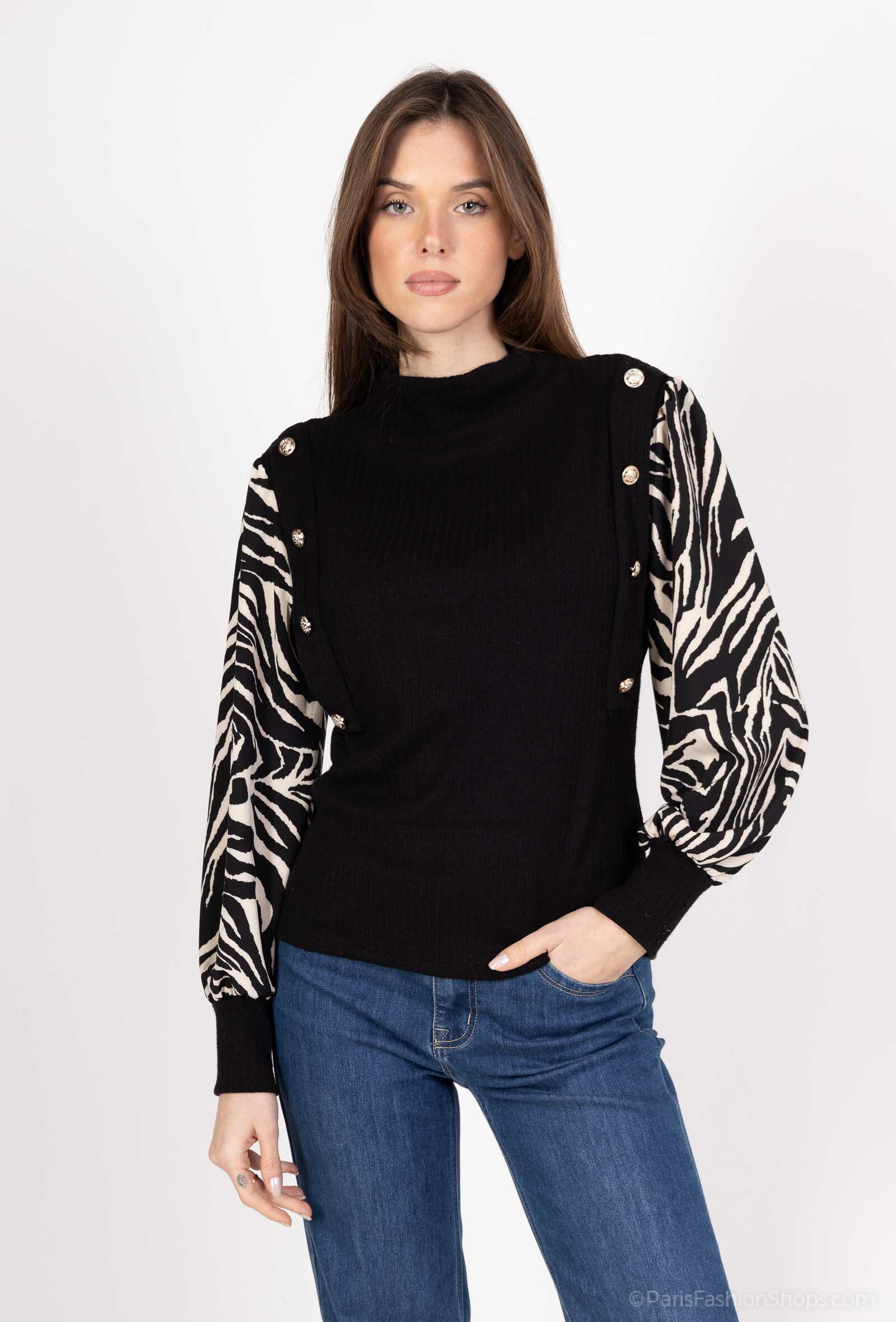 Großhändler Coraline - Spezieller Zebrapullover