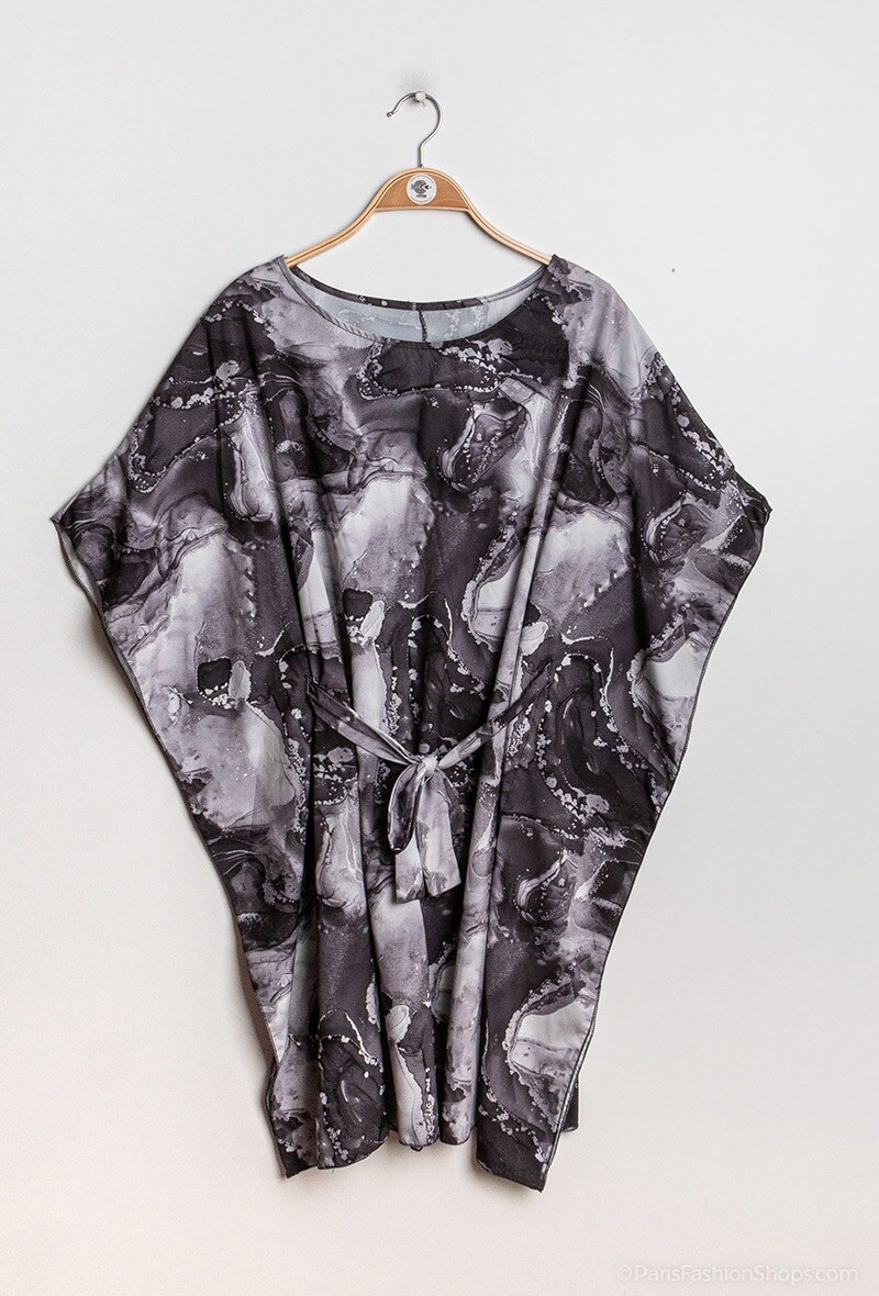 Grossiste Coraline - Robe à imprimé abstrait