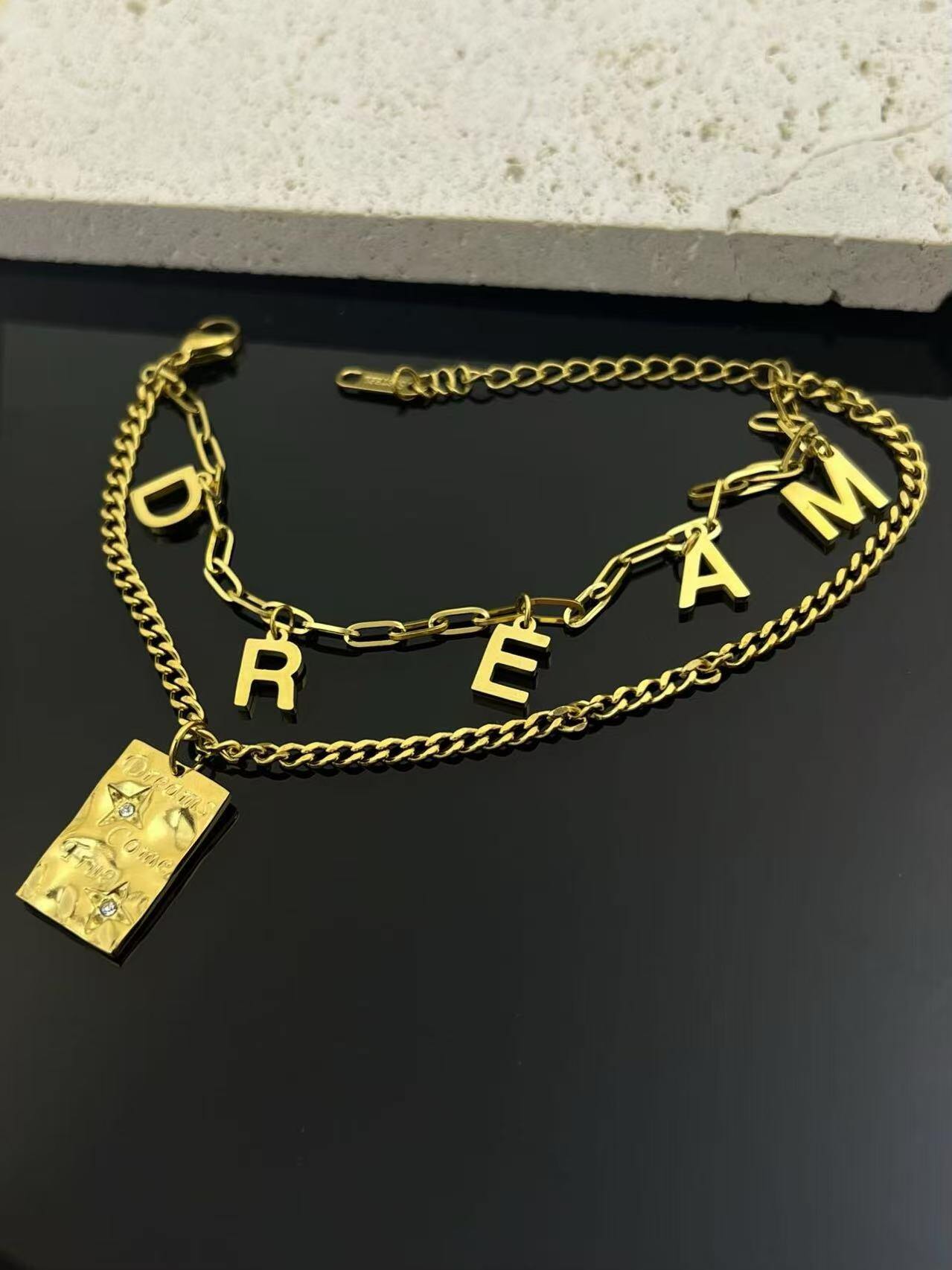 Mayorista COSMOS - Pulsera de acero inoxidable Dream Encantos inspiradores