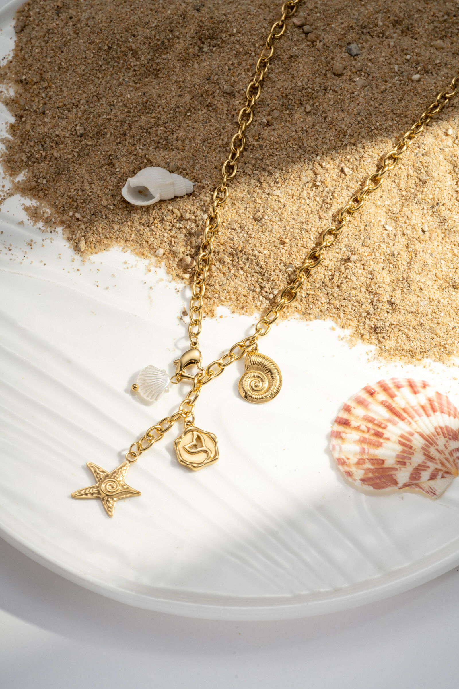 Grossiste COSMOS - Collier Trésor Marin en acier inoxydable