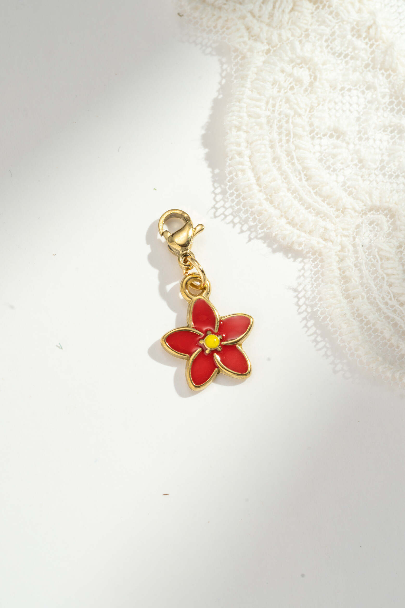 Mayorista COSMOS - Colgante de Flor de Cerezo - Acero inoxidable fino y poético