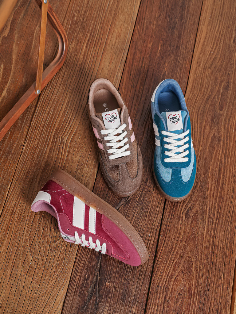Wholesaler COVANA / FINDLAY - Chicmuse velvet sneakers