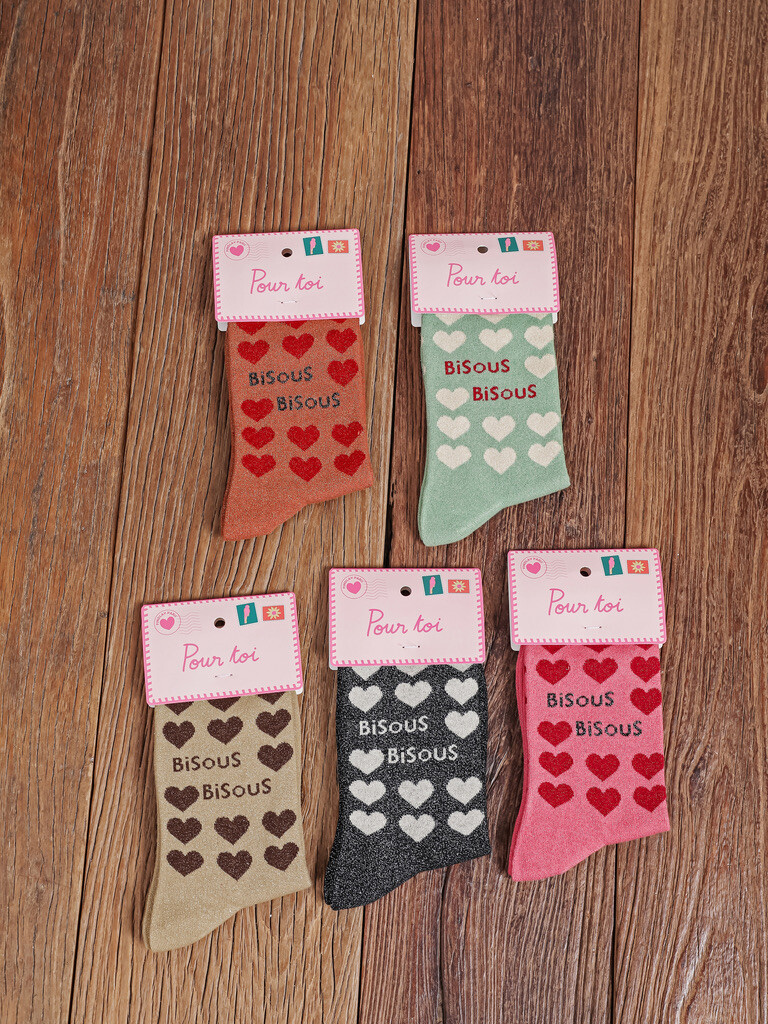 Großhändler COVANA / FINDLAY - Küsschen Küsschen Socken