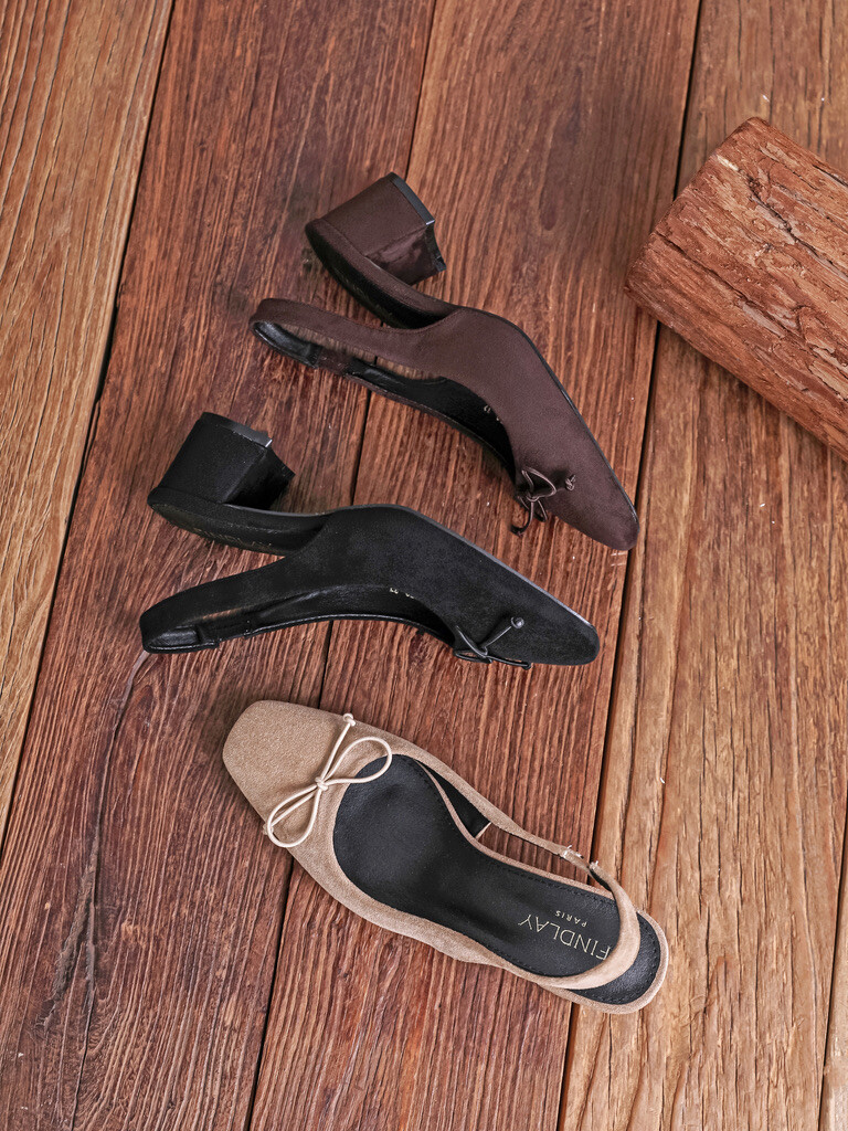 Grossiste COVANA / FINDLAY - Escarpins slingback à nœud