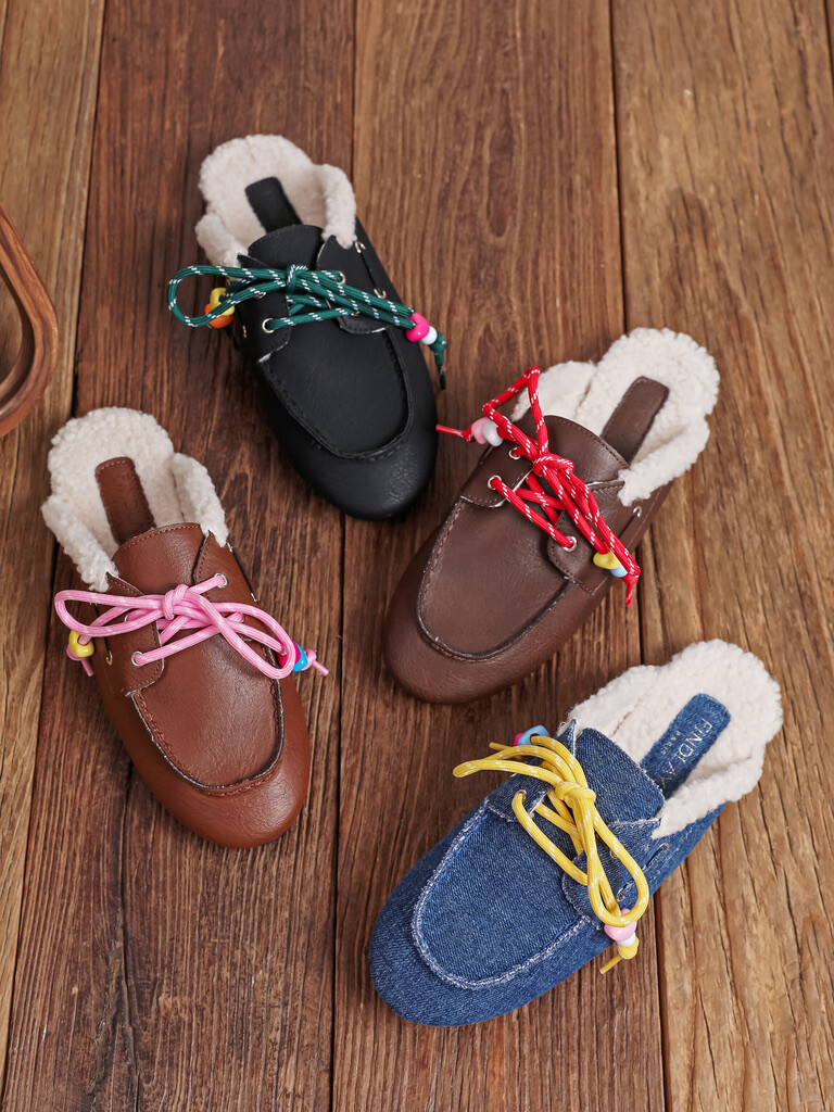 Großhändler COVANA / FINDLAY - Gefütterte Loafer-Mules
