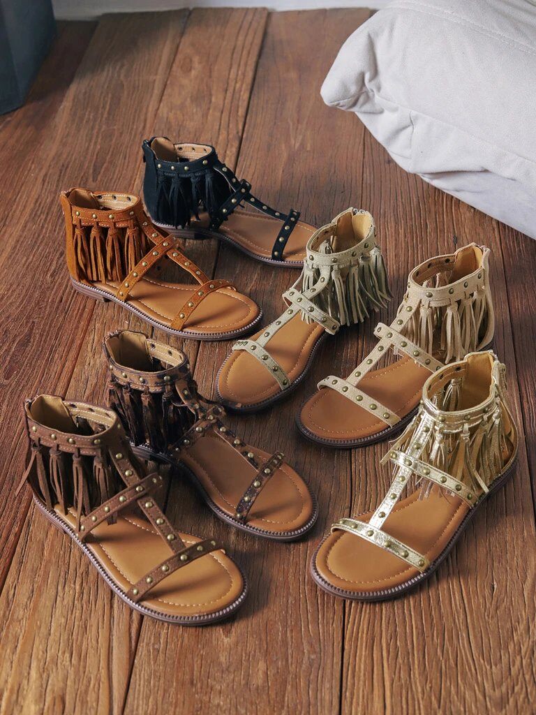 Mayorista COVANA / FINDLAY - Sandalias con flecos