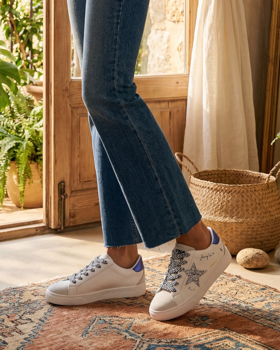 Grossiste COVANA Outlet - Baskets avec écritures