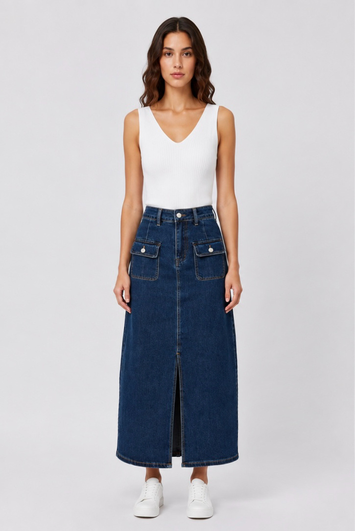 Grossiste COVERGIRL/VALE DENIM - Jupe en denim