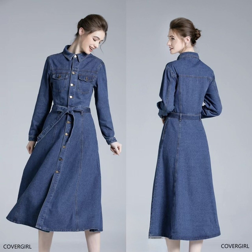 Grossiste COVERGIRL/VALE DENIM - Robe en denim