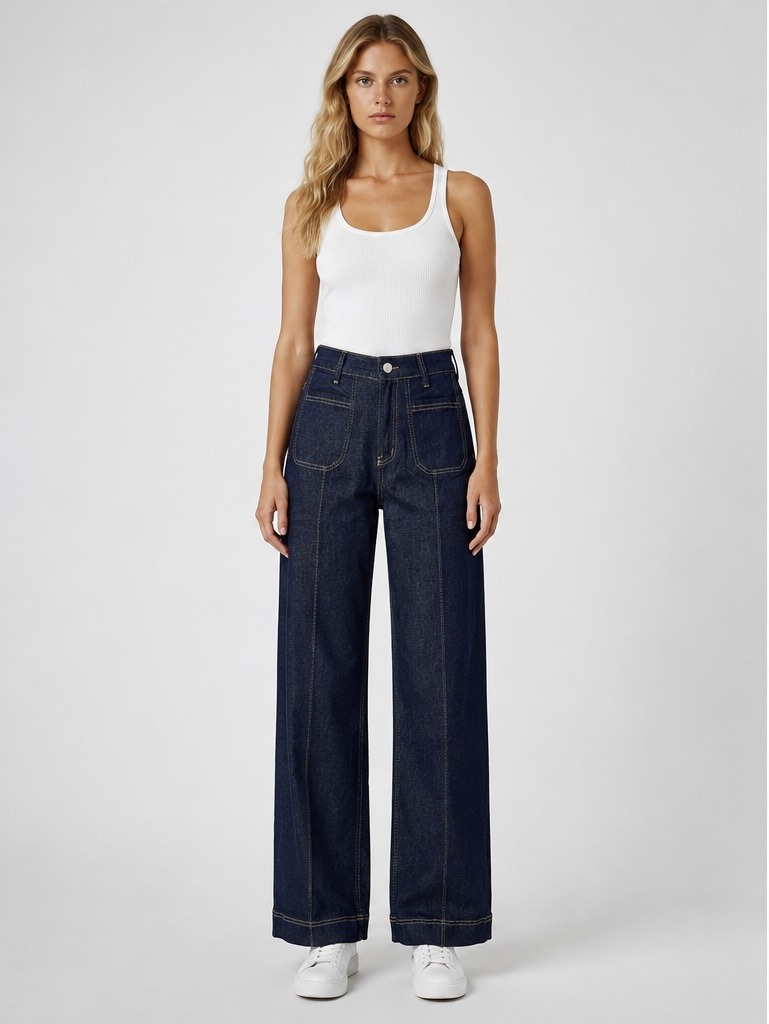 Grossiste COVERGIRL/VALE DENIM - Jean droit