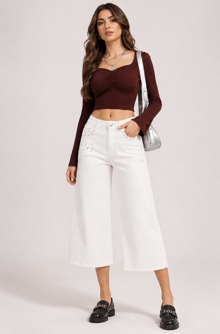 Mayorista COVERGIRL/VALE DENIM - Shorts de mezclilla anchos