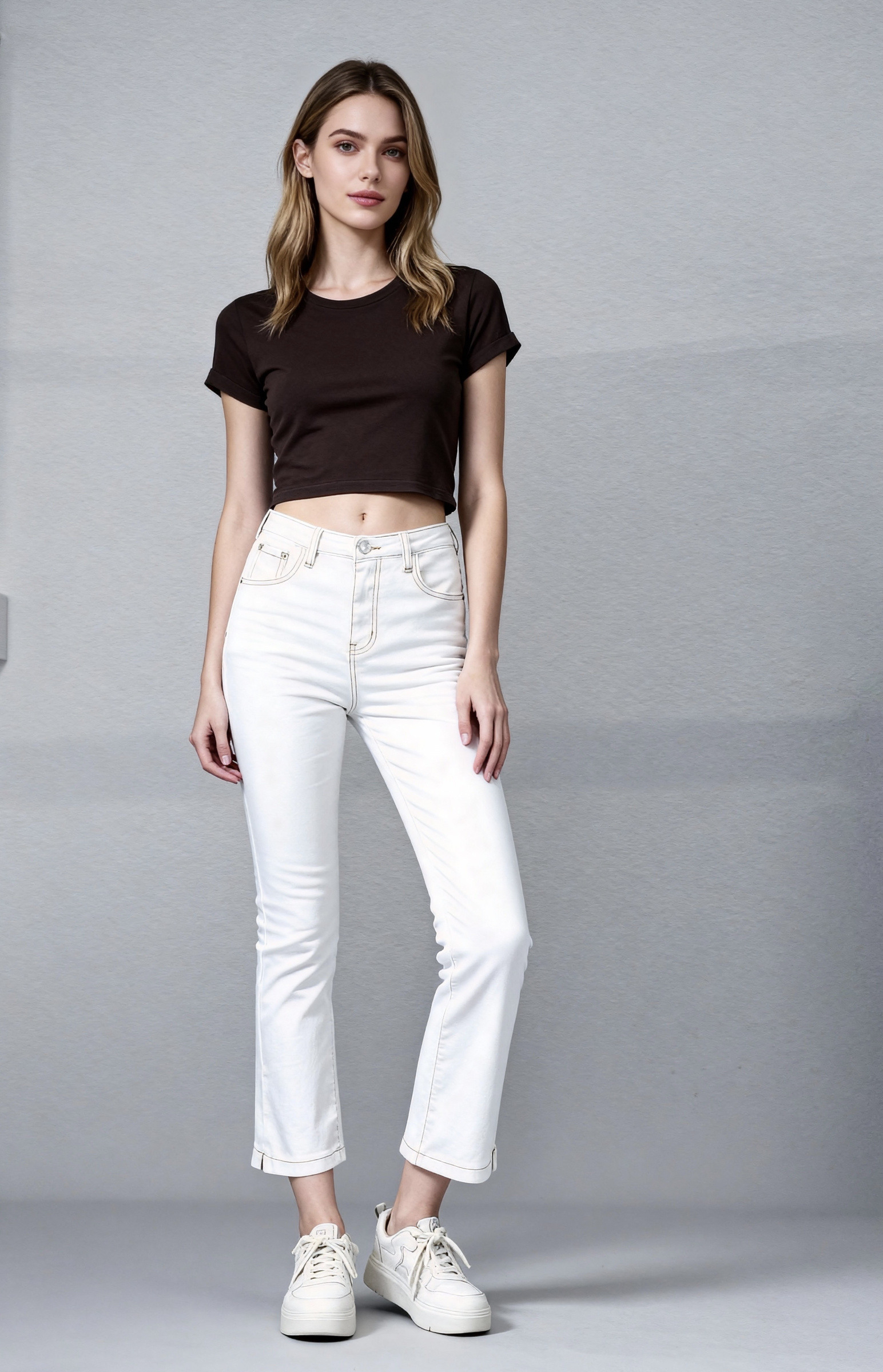Mayorista COVERGIRL/VALE DENIM - Jeans mini flare en denim