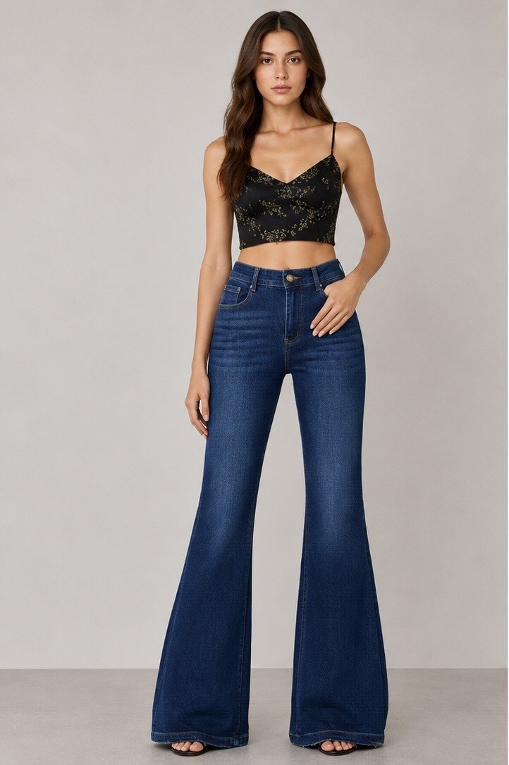 Grossista COVERGIRL/VALE DENIM - JEANS FLARE