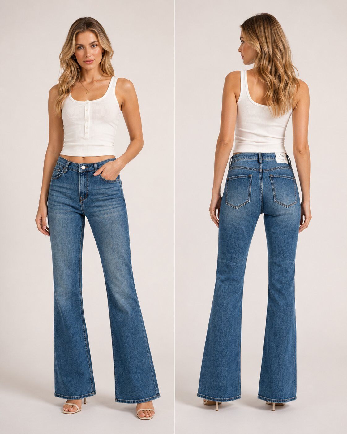 Wholesaler COVERGIRL/VALE DENIM - Flared jeans