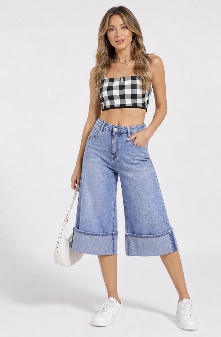 Mayorista COVERGIRL/VALE DENIM - Pantalones cortos de mezclilla