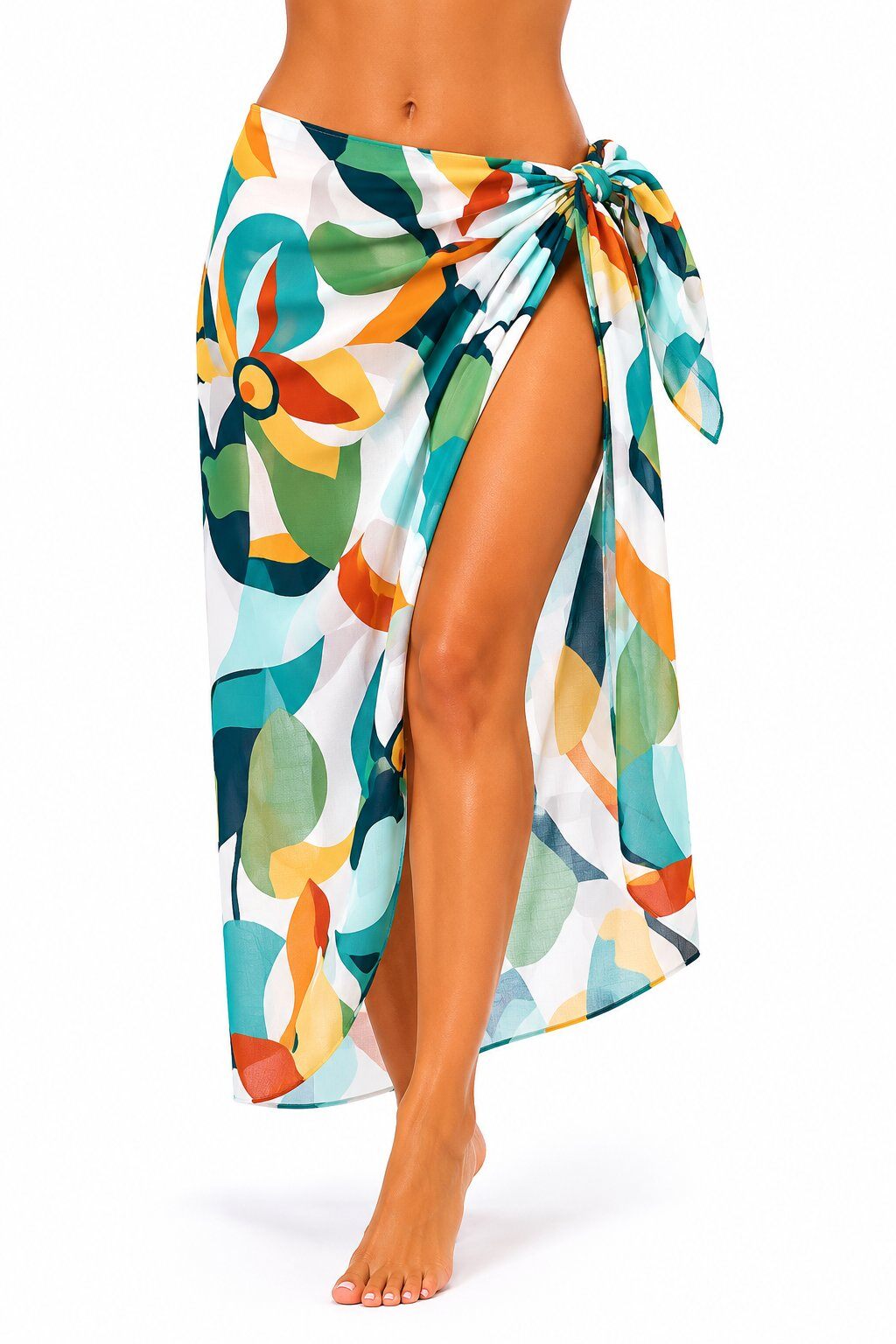 Grossiste Cowo-collection - Paréo 100% voile de coton imprimé